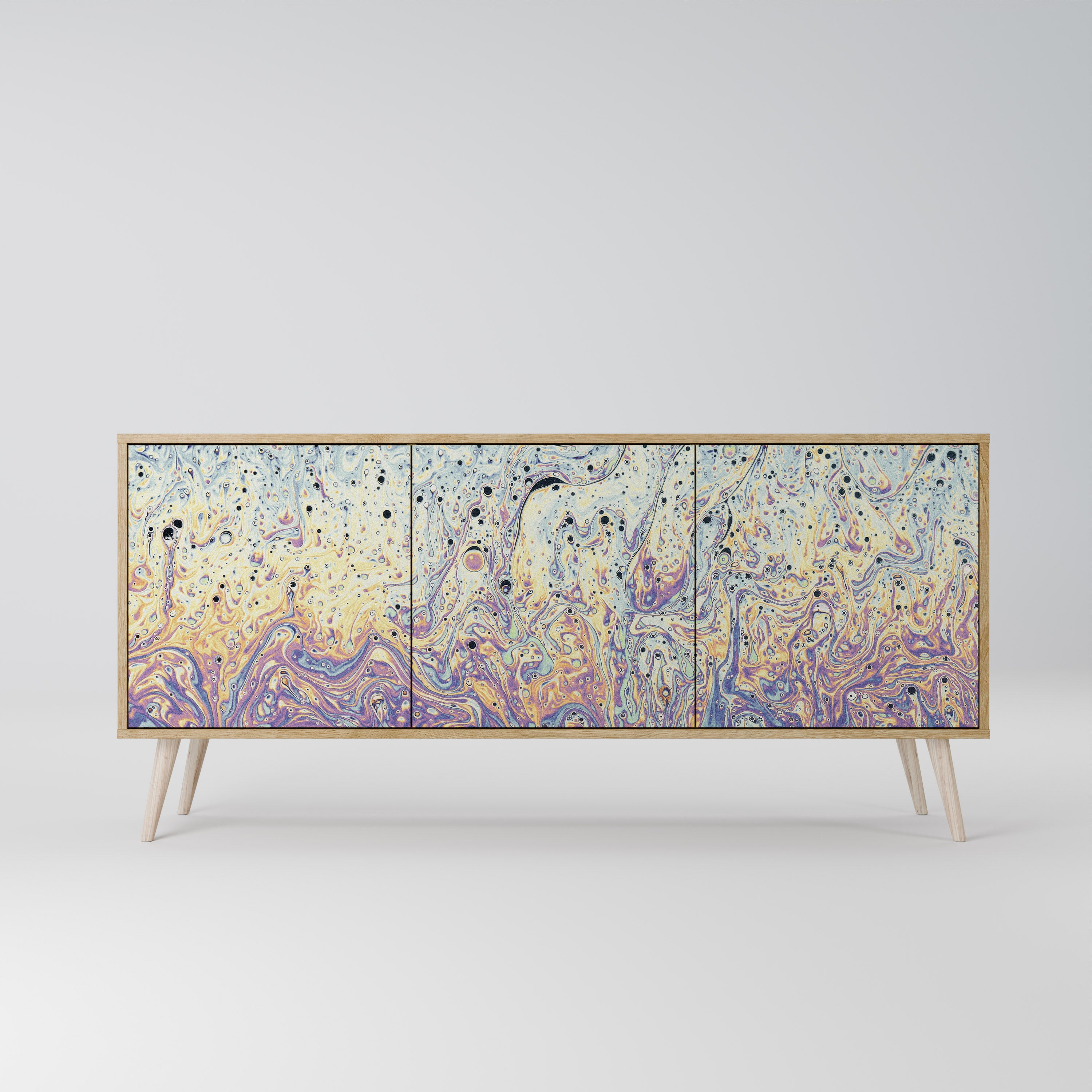 MOSAIC OF COLORS Komoda 3-drzwiowa