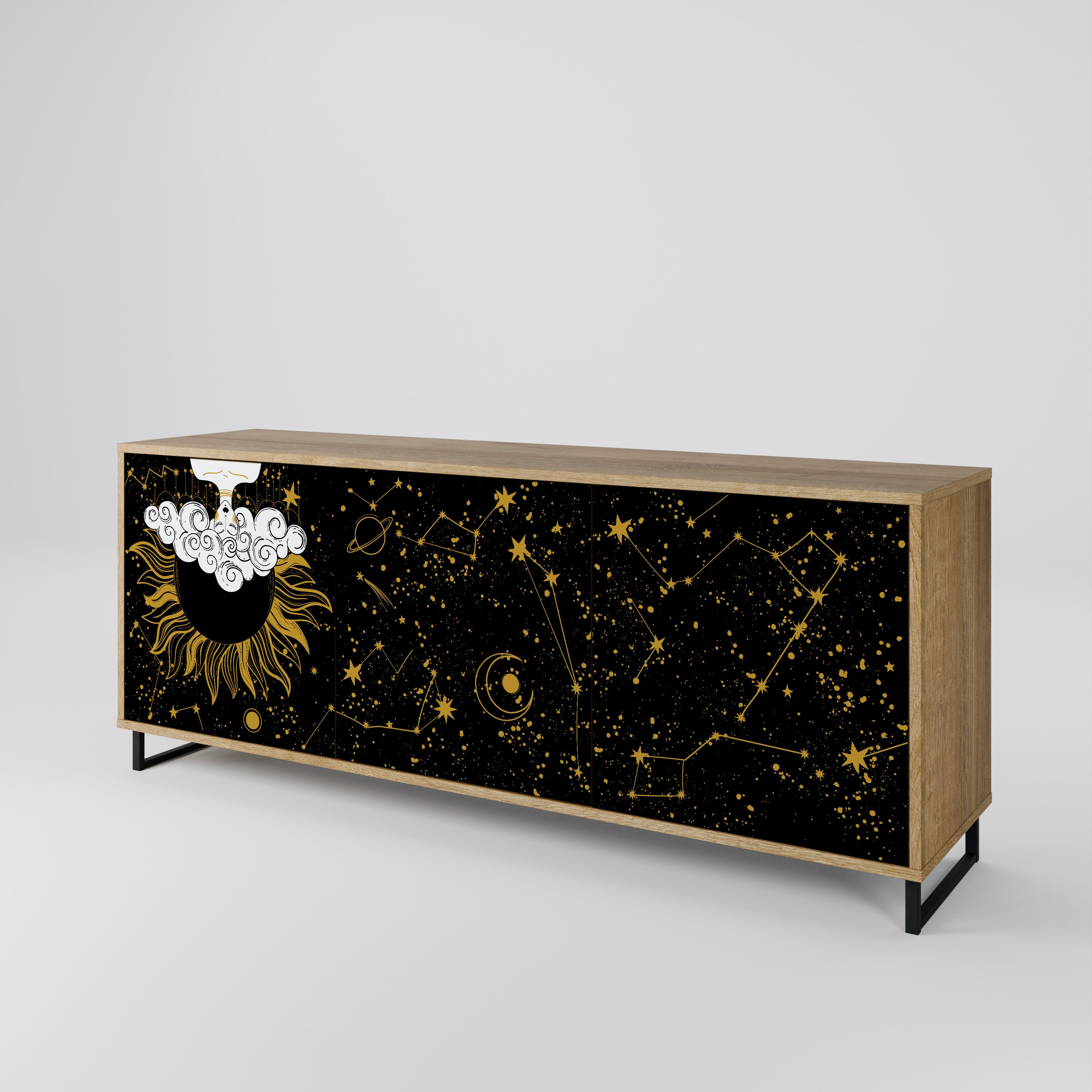 STELLAR CONSTELLATIONS Komoda 3-drzwiowa