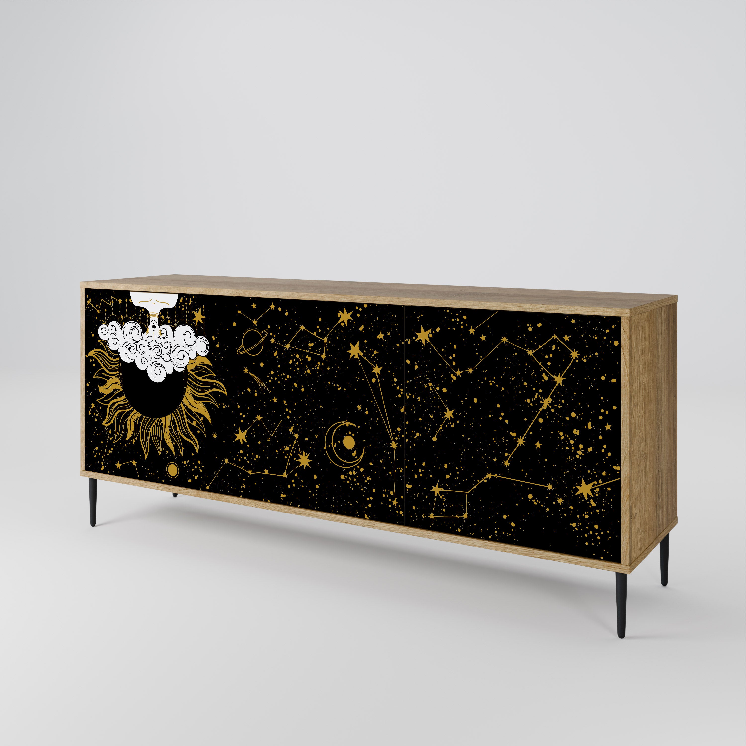 STELLAR CONSTELLATIONS Komoda 3-drzwiowa