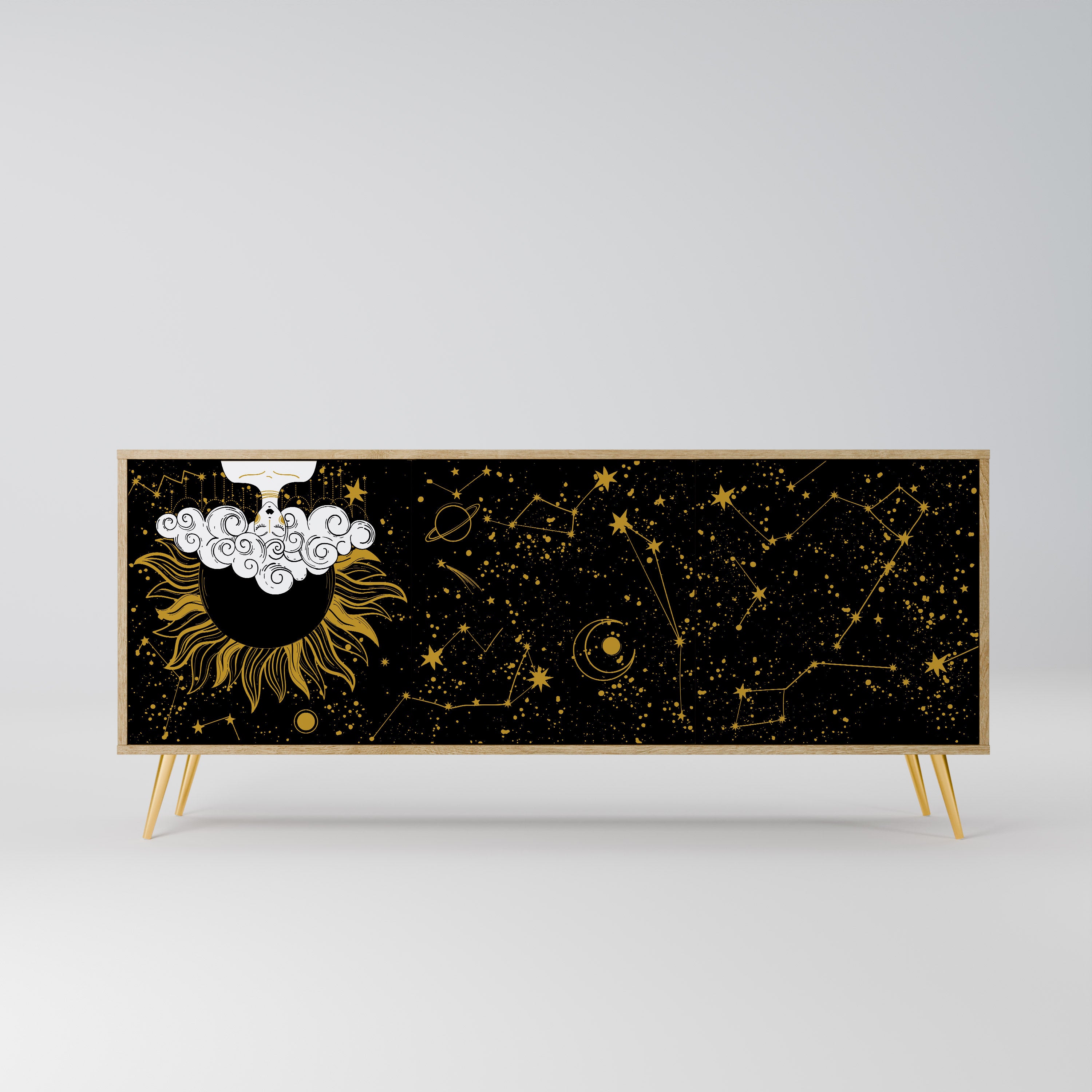 STELLAR CONSTELLATIONS Komoda 3-drzwiowa