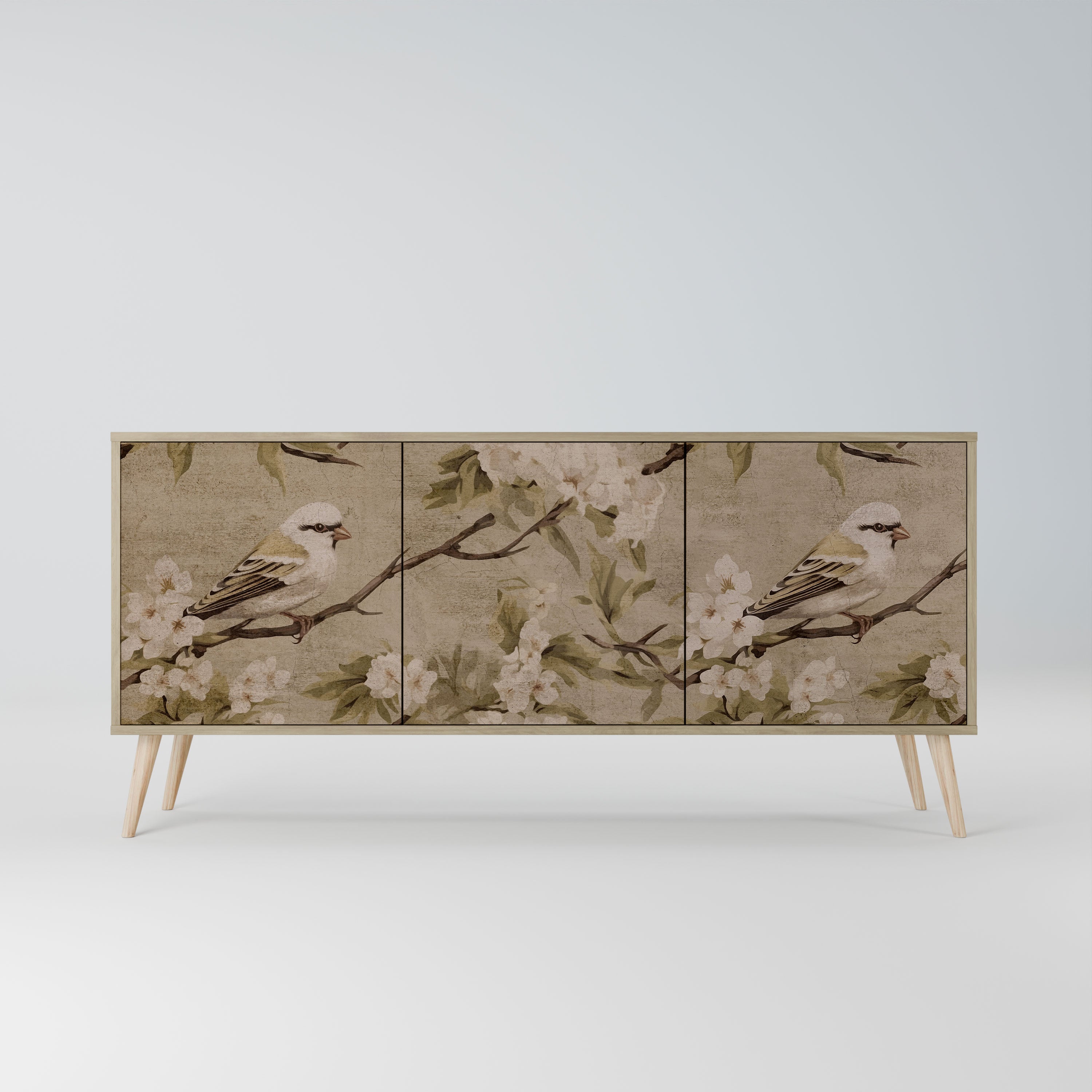 PETAL DISTINGUISH Komoda 3-drzwiowa