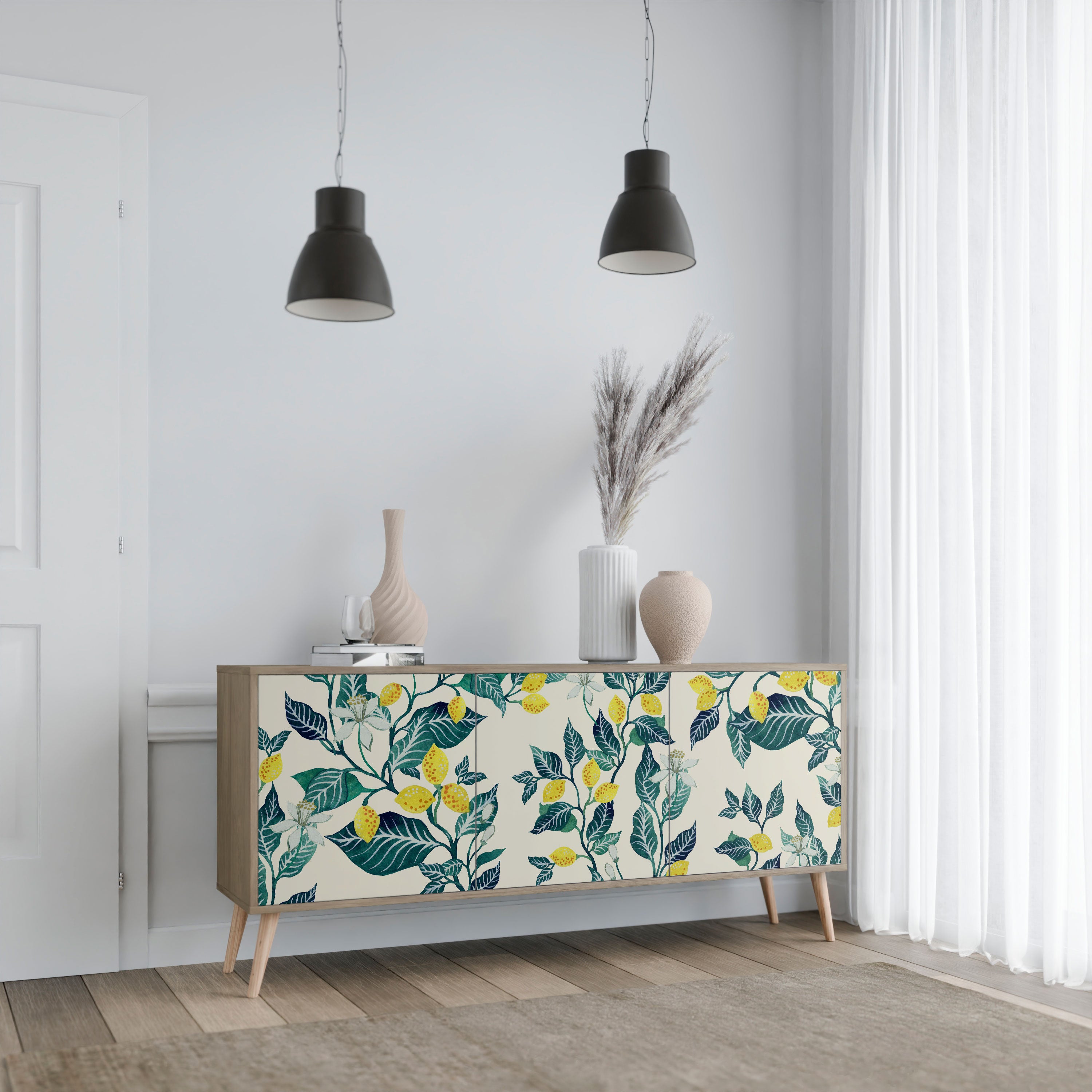 LEMON TREE Komoda 3-drzwiowa