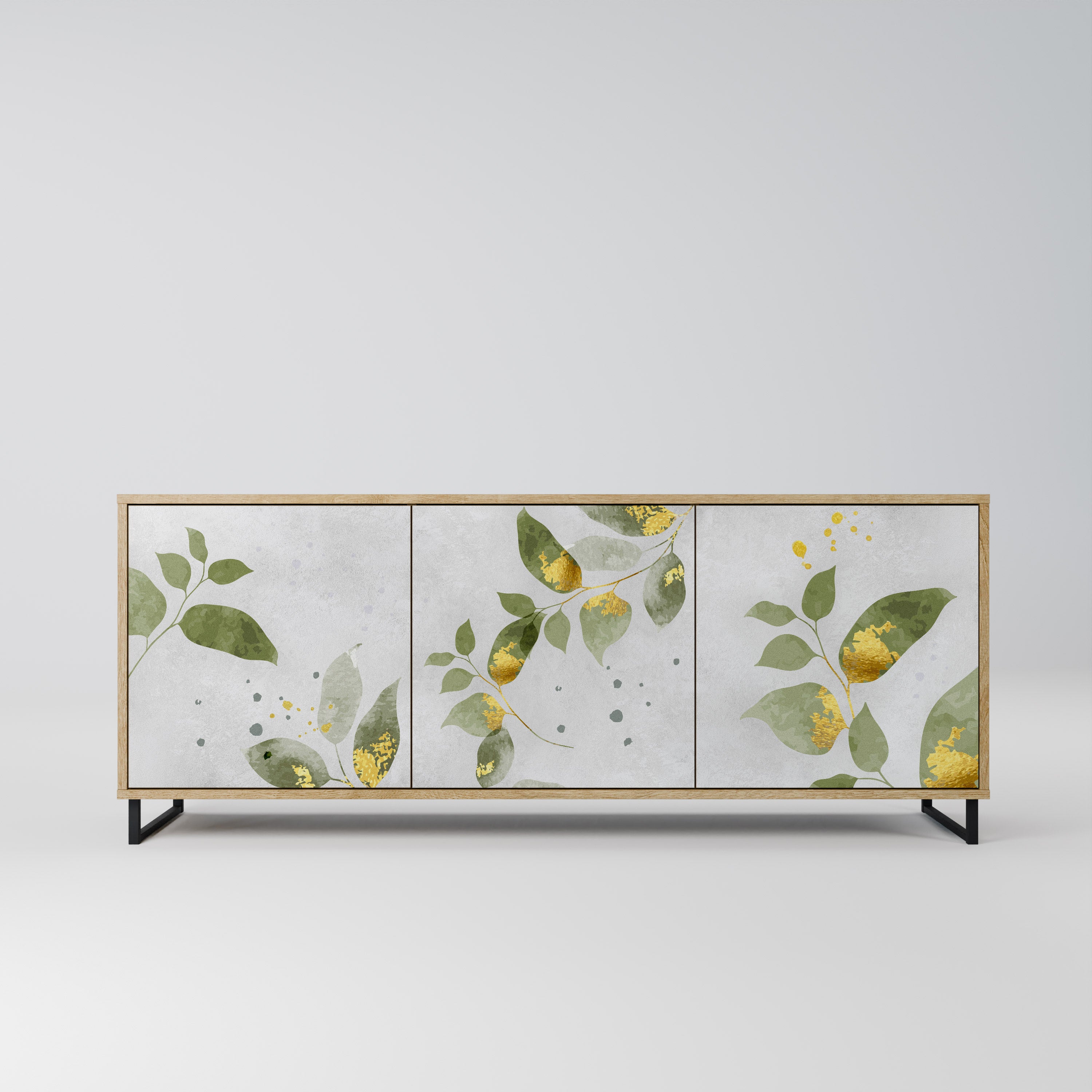 ELEGANT BOTANICS Komoda 3-drzwiowa