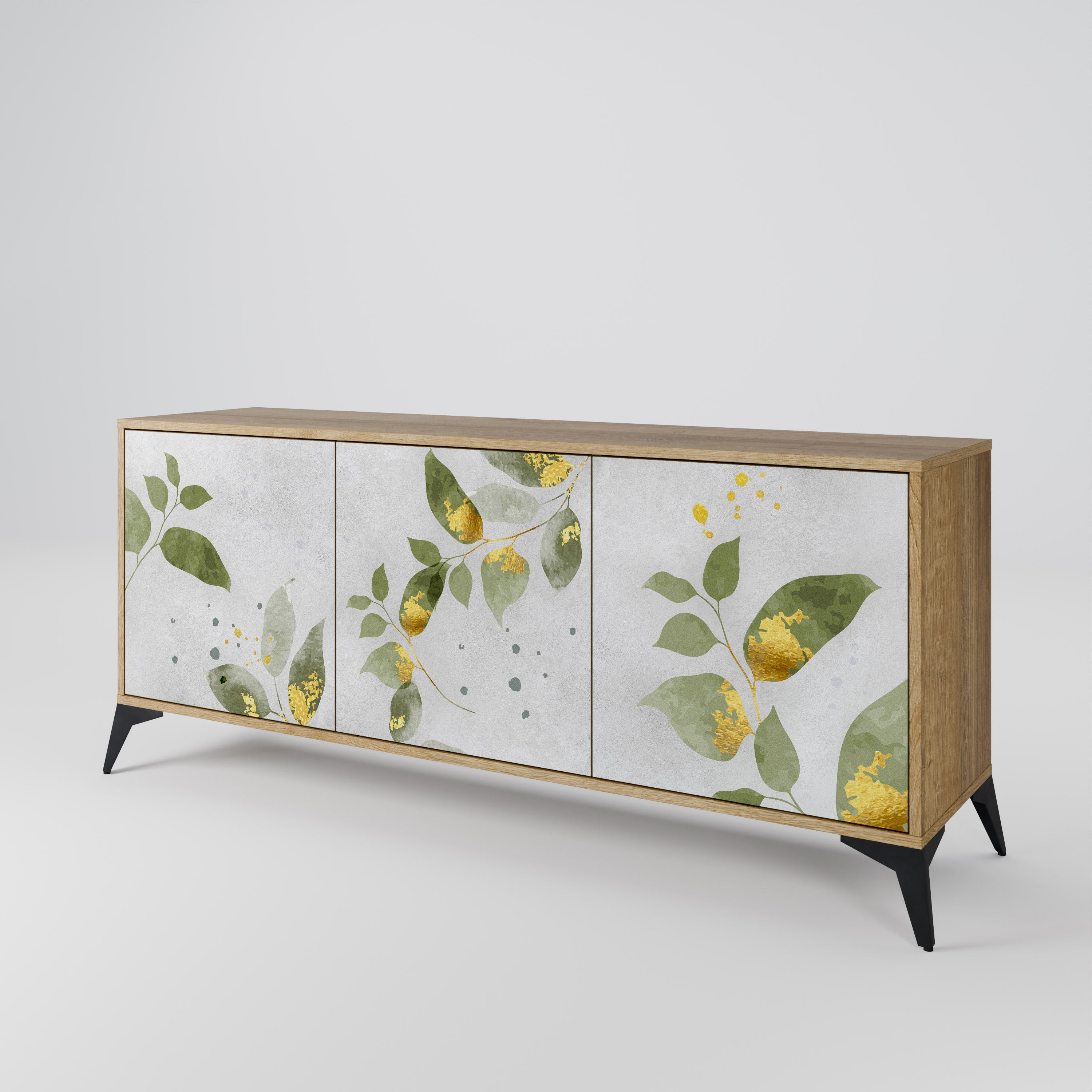 ELEGANT BOTANICS Komoda 3-drzwiowa