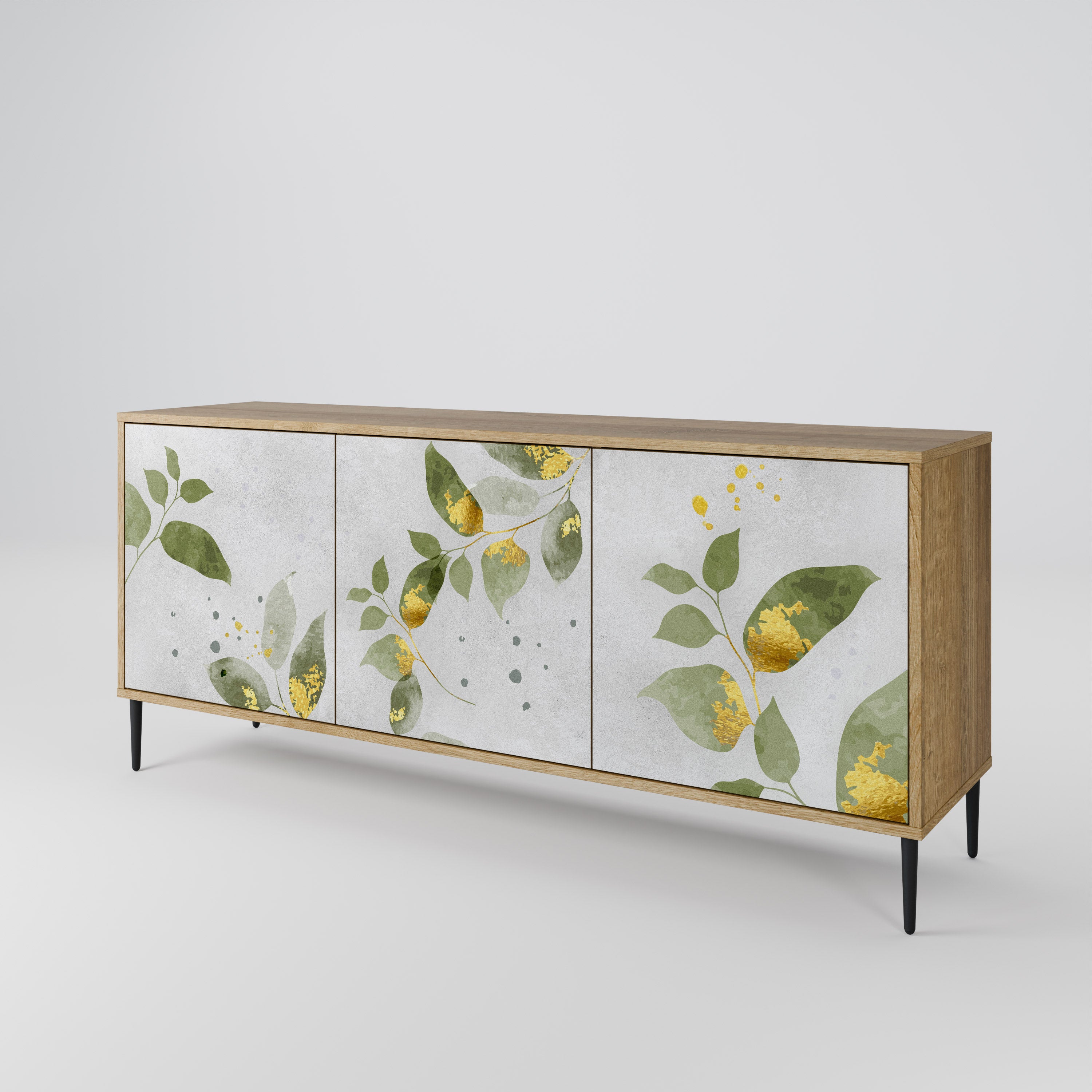 ELEGANT BOTANICS Komoda 3-drzwiowa