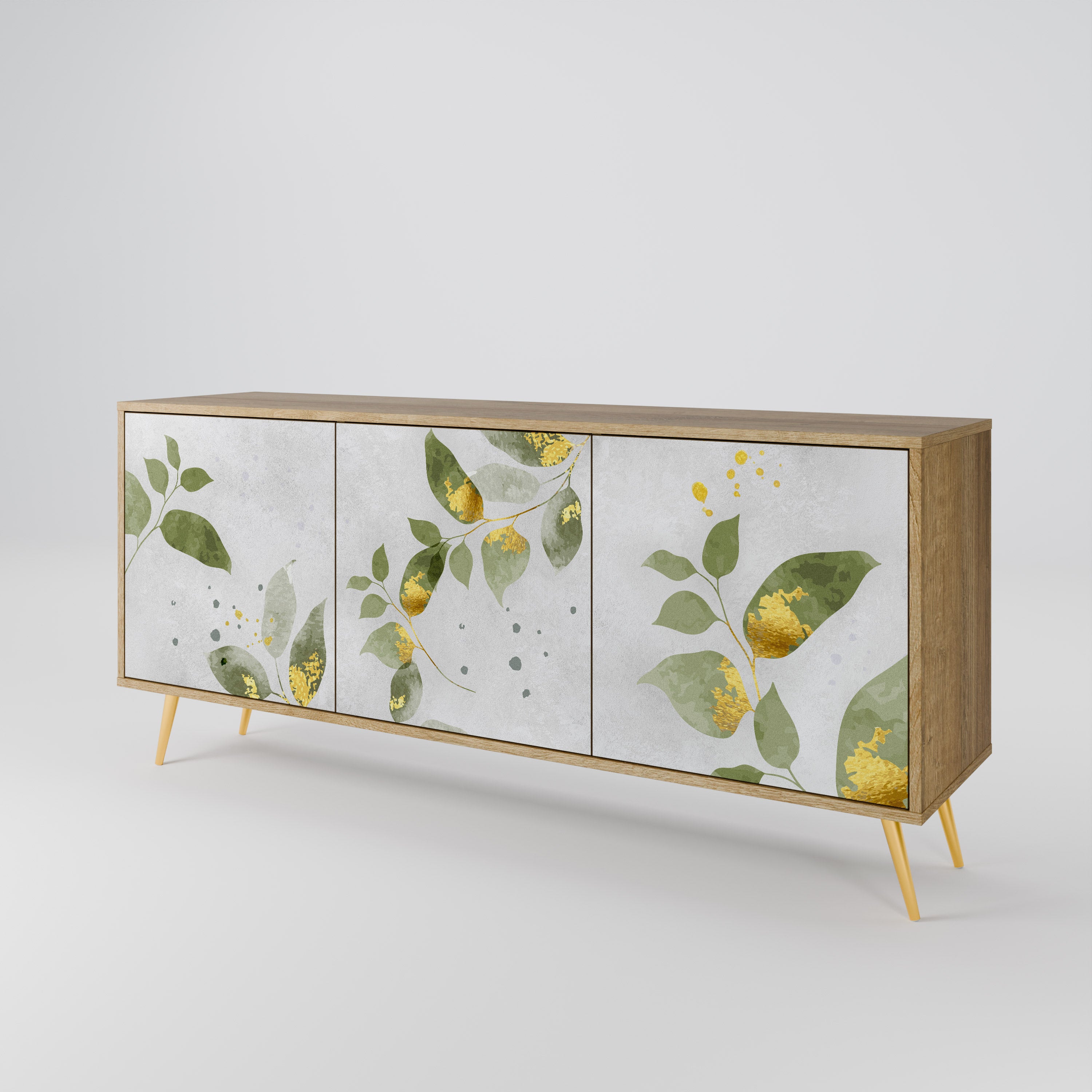 ELEGANT BOTANICS Komoda 3-drzwiowa