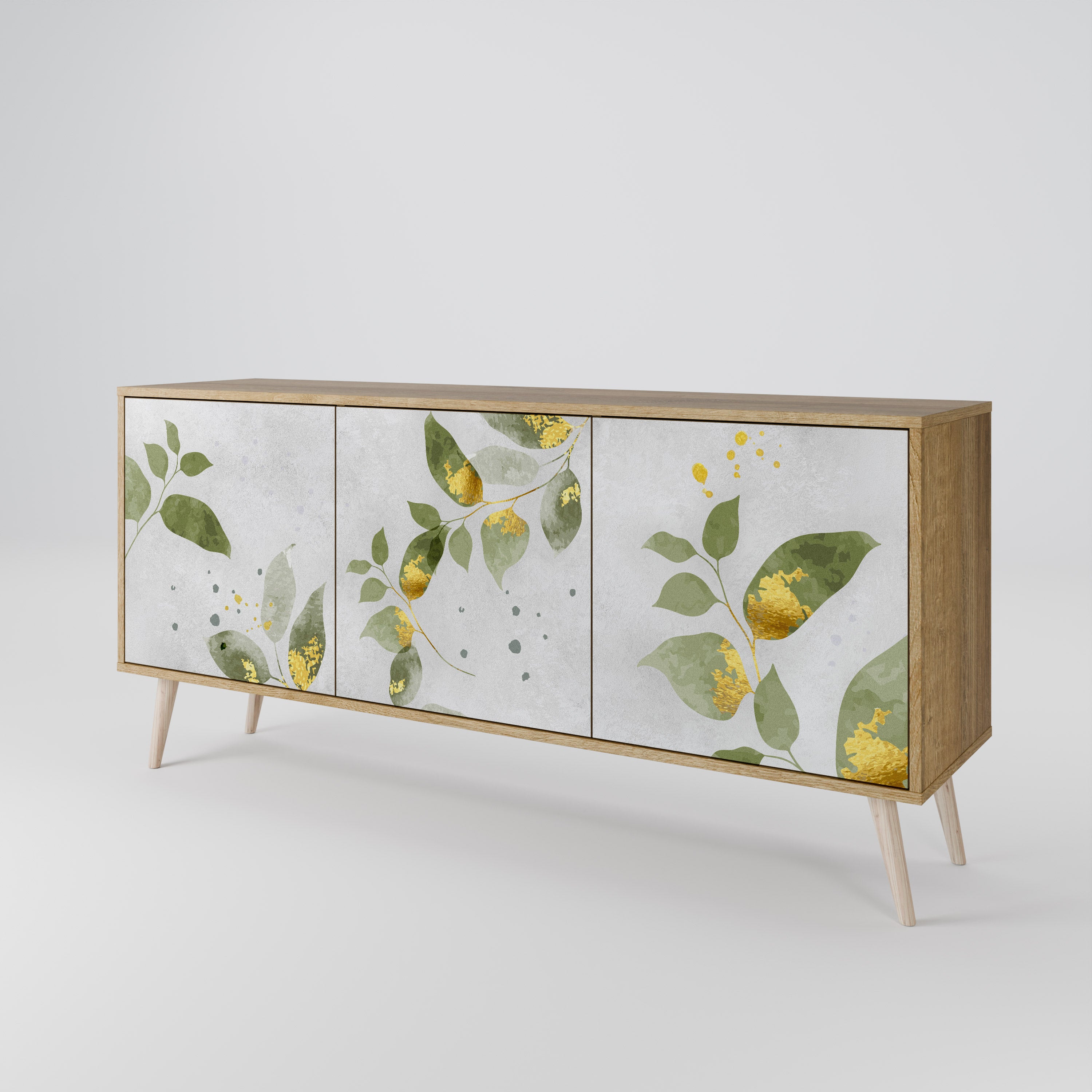 ELEGANT BOTANICS Komoda 3-drzwiowa