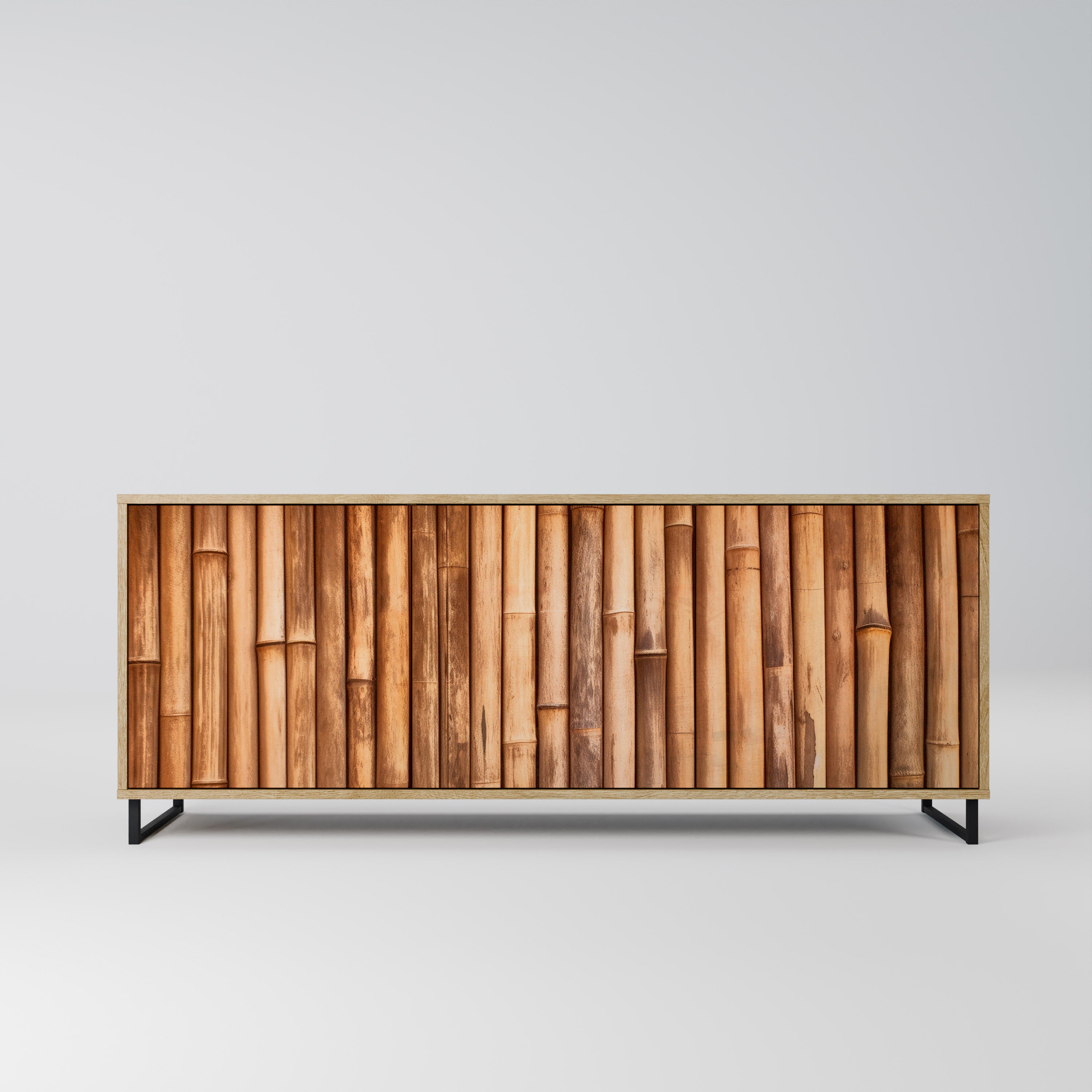 NATURAL WOOD Komoda 3-drzwiowa