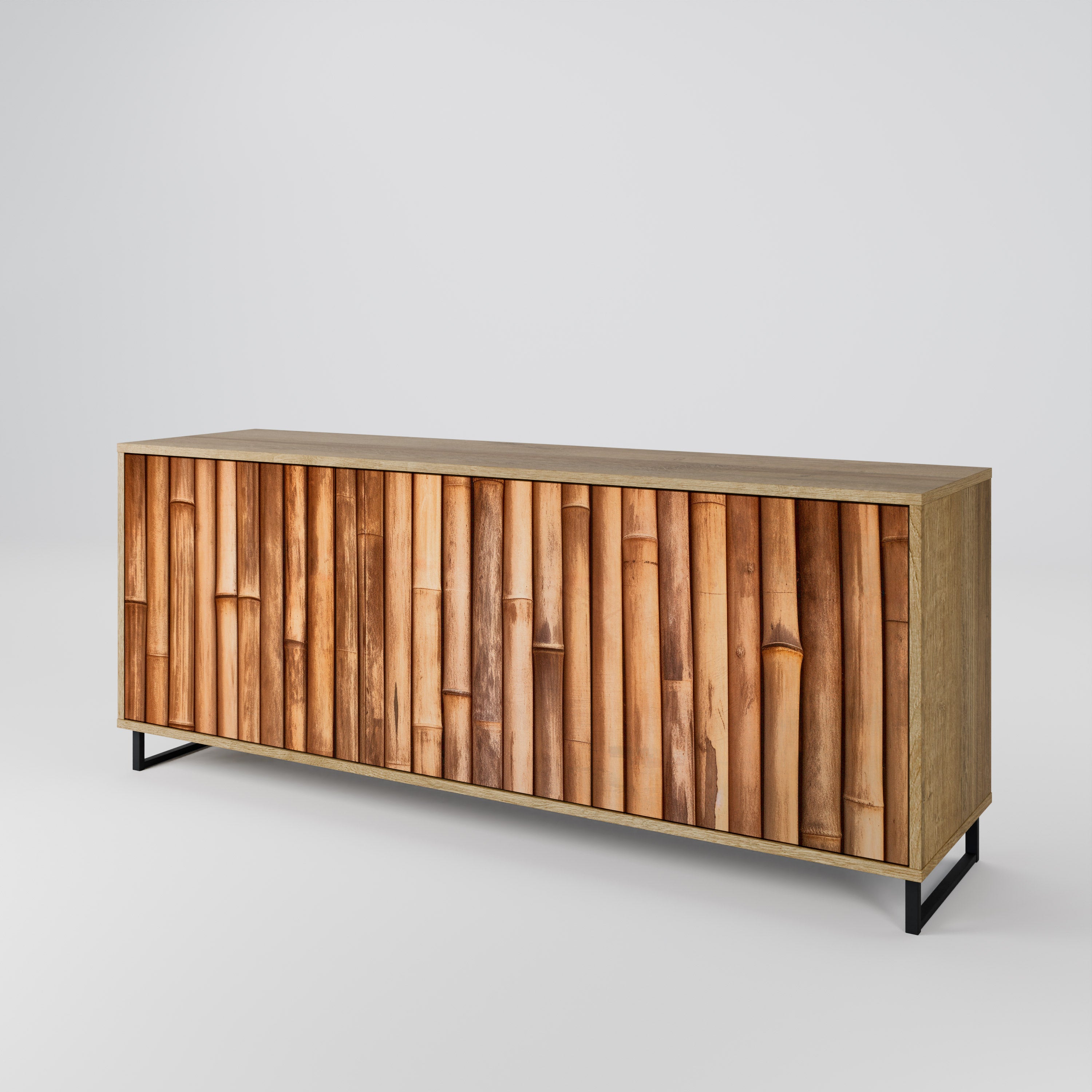 NATURAL WOOD Komoda 3-drzwiowa