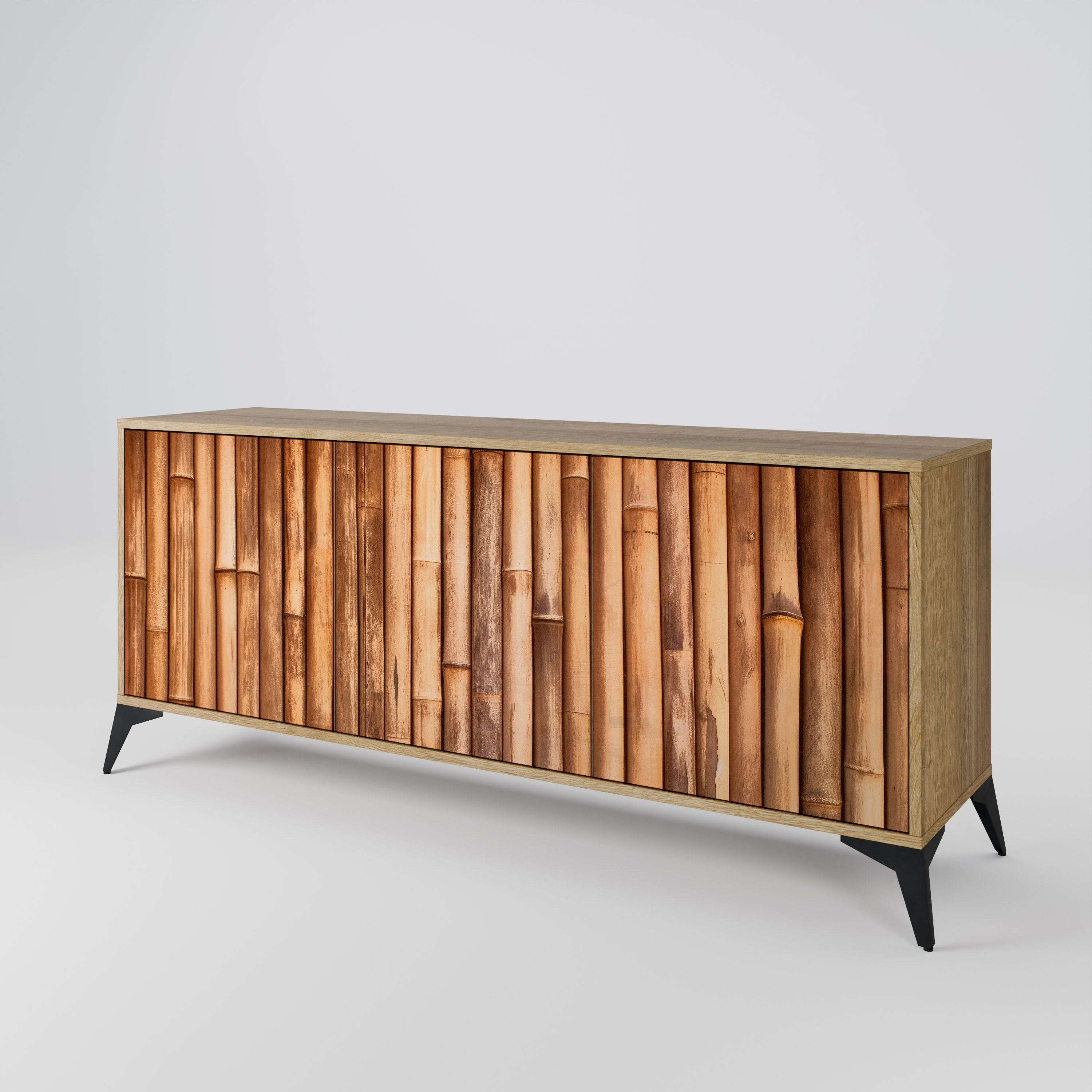 NATURAL WOOD Komoda 3-drzwiowa