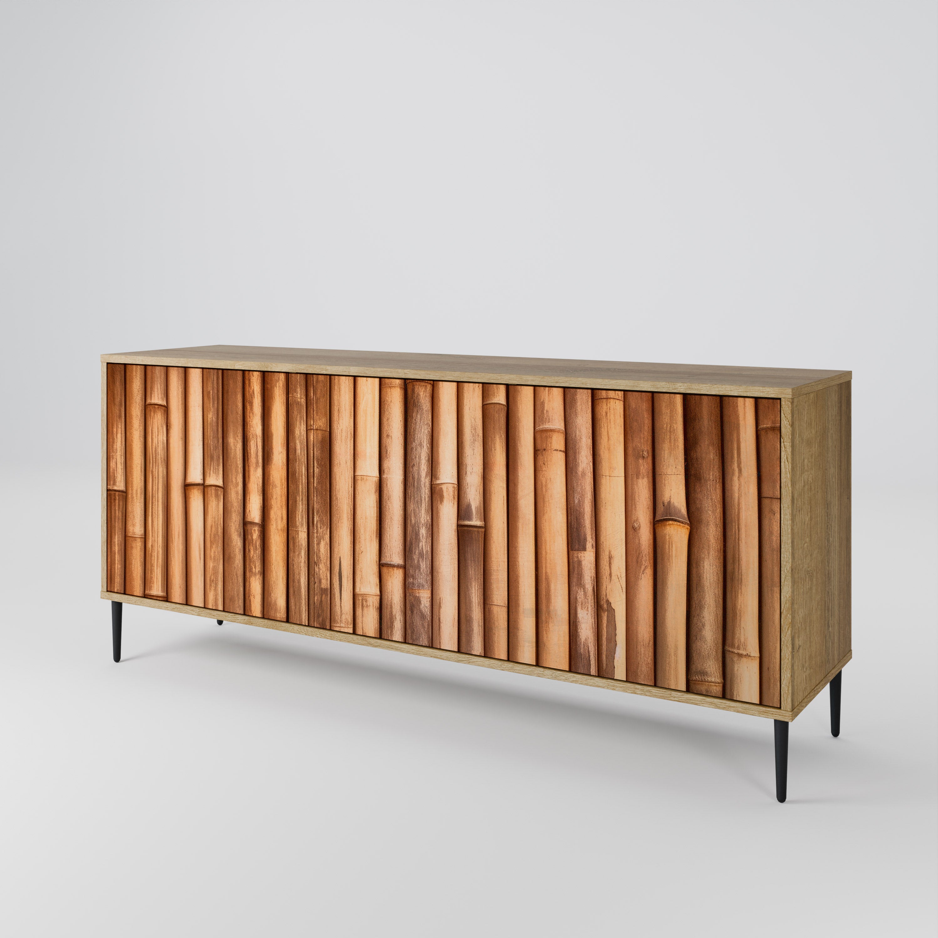 NATURAL WOOD Komoda 3-drzwiowa