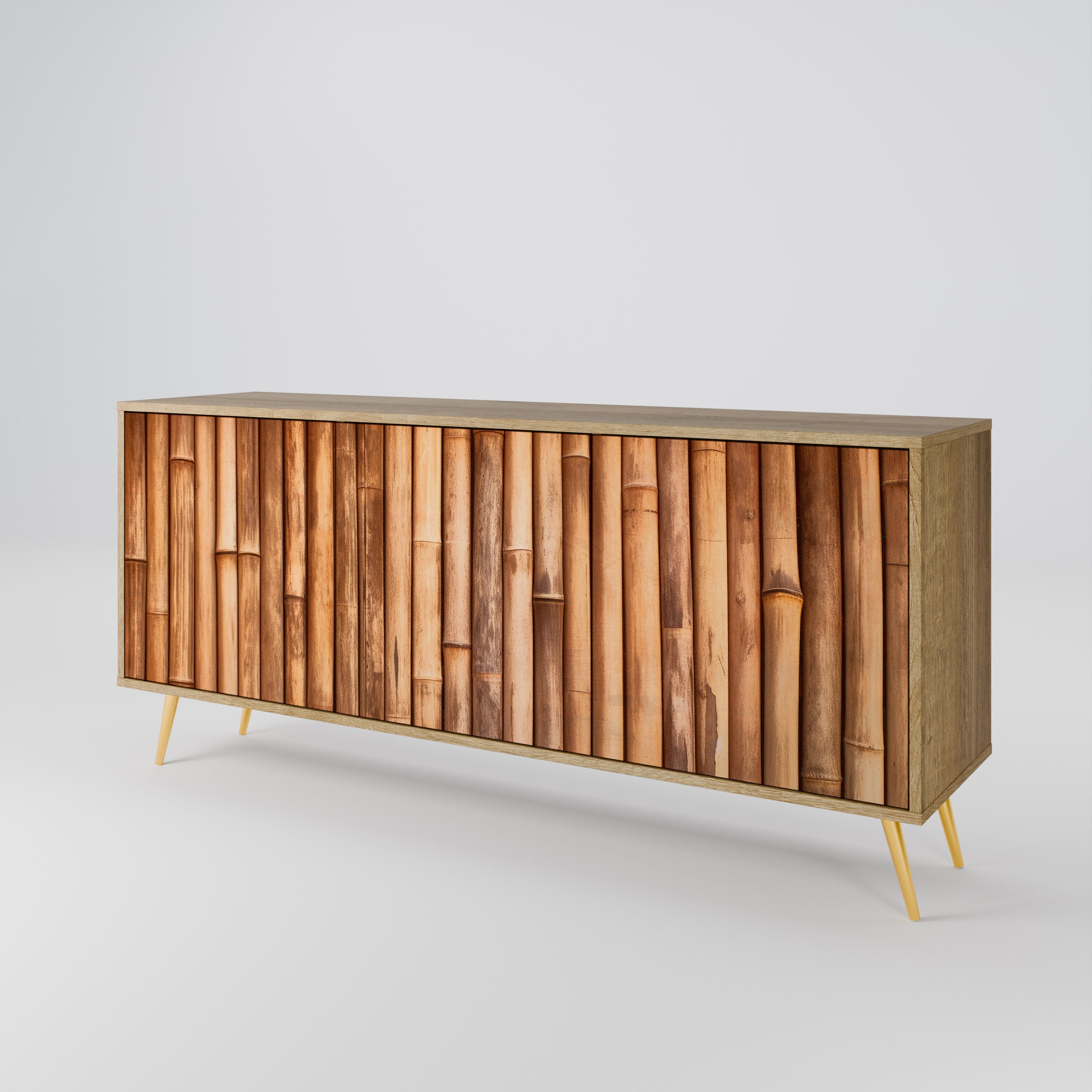 NATURAL WOOD Komoda 3-drzwiowa