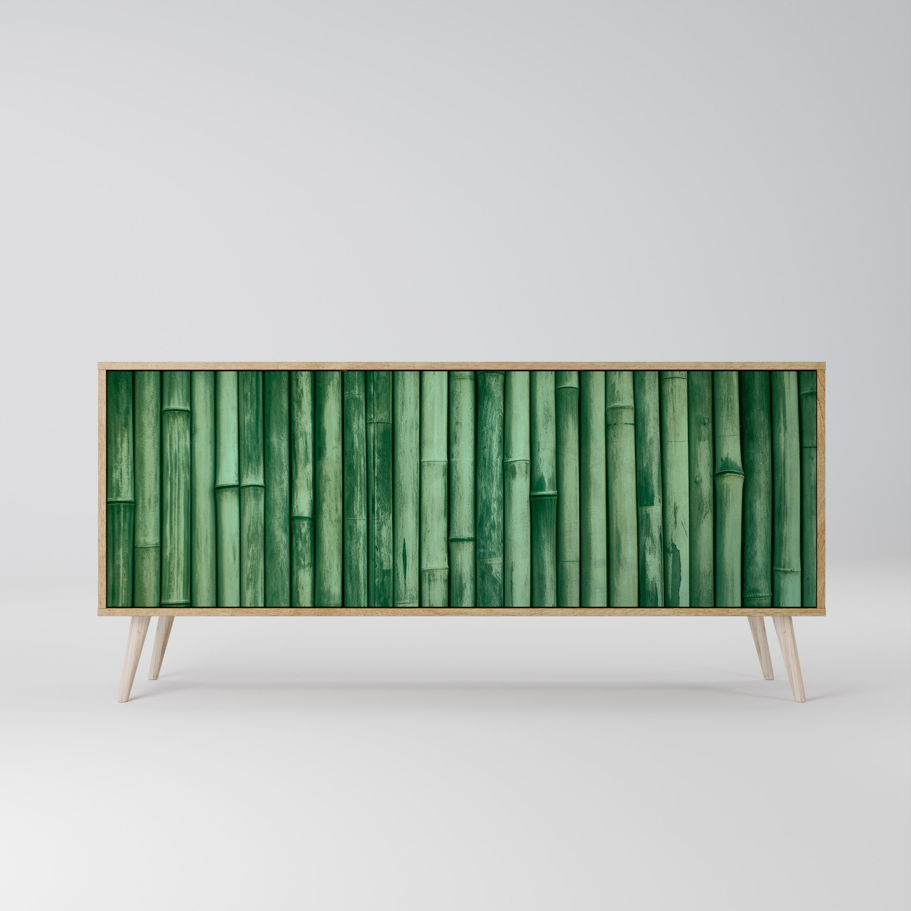 NATURAL GREEN Komoda 3-drzwiowa