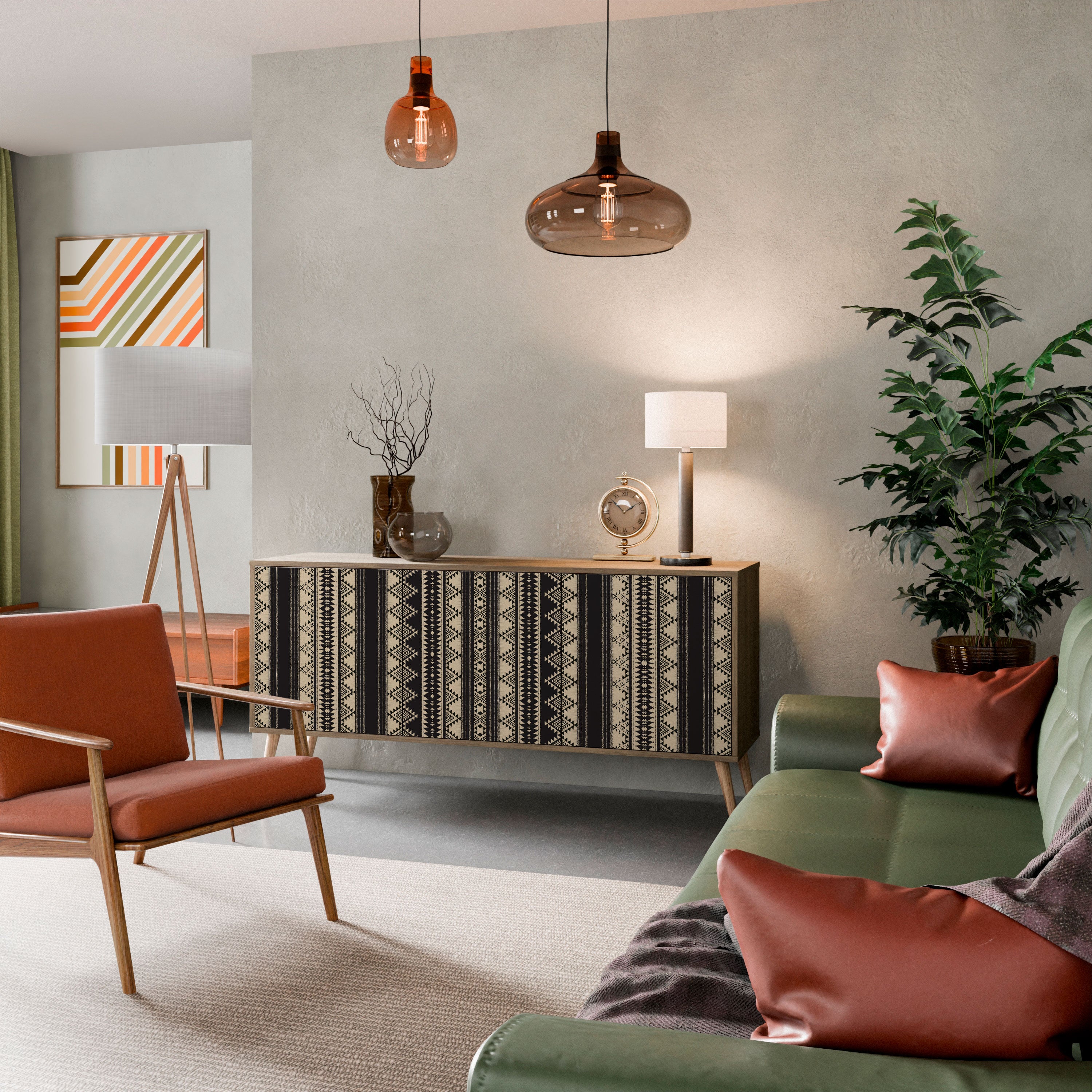 AZTEC Komoda 3-drzwiowa