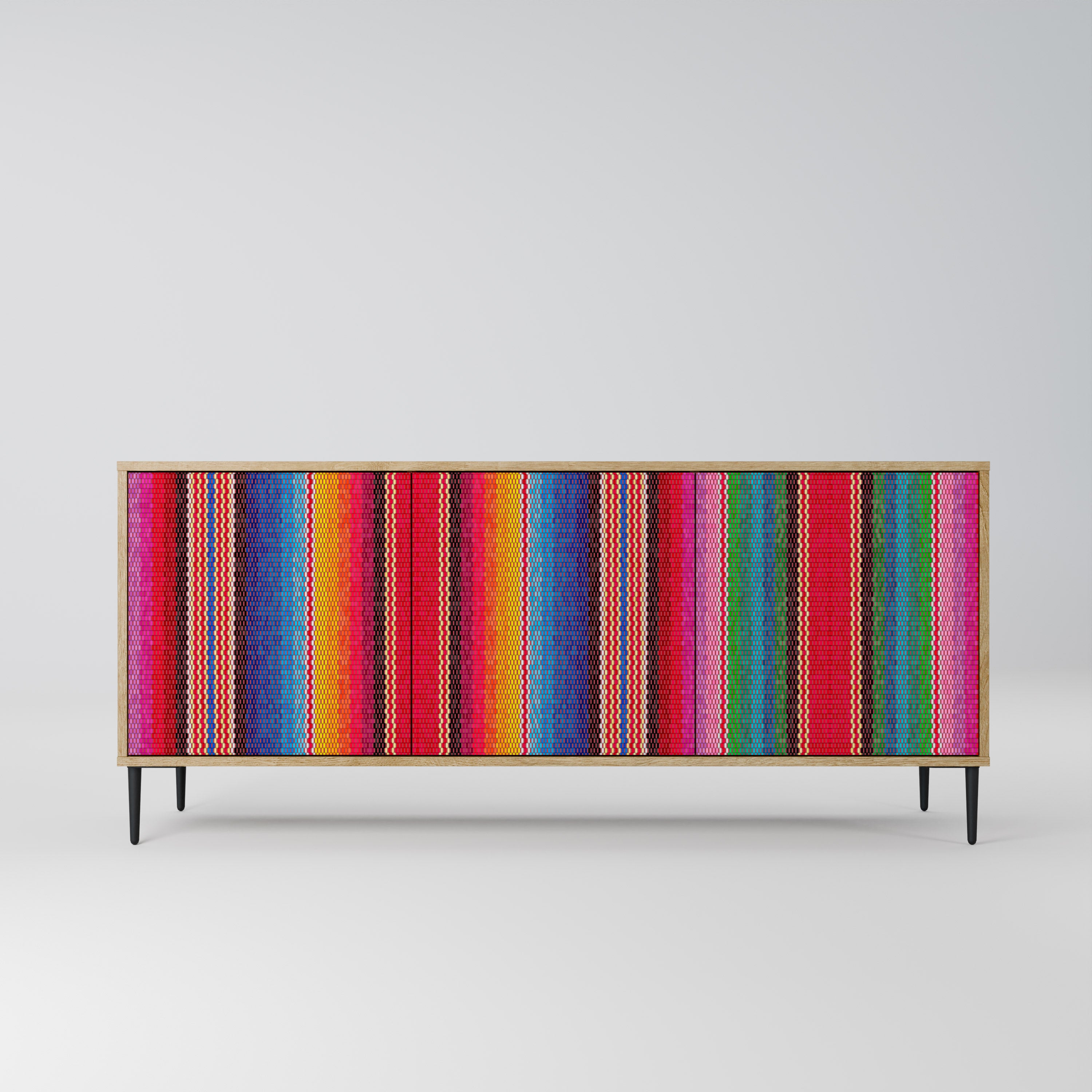 ETHNIC MEXICAN Komoda 3-drzwiowa