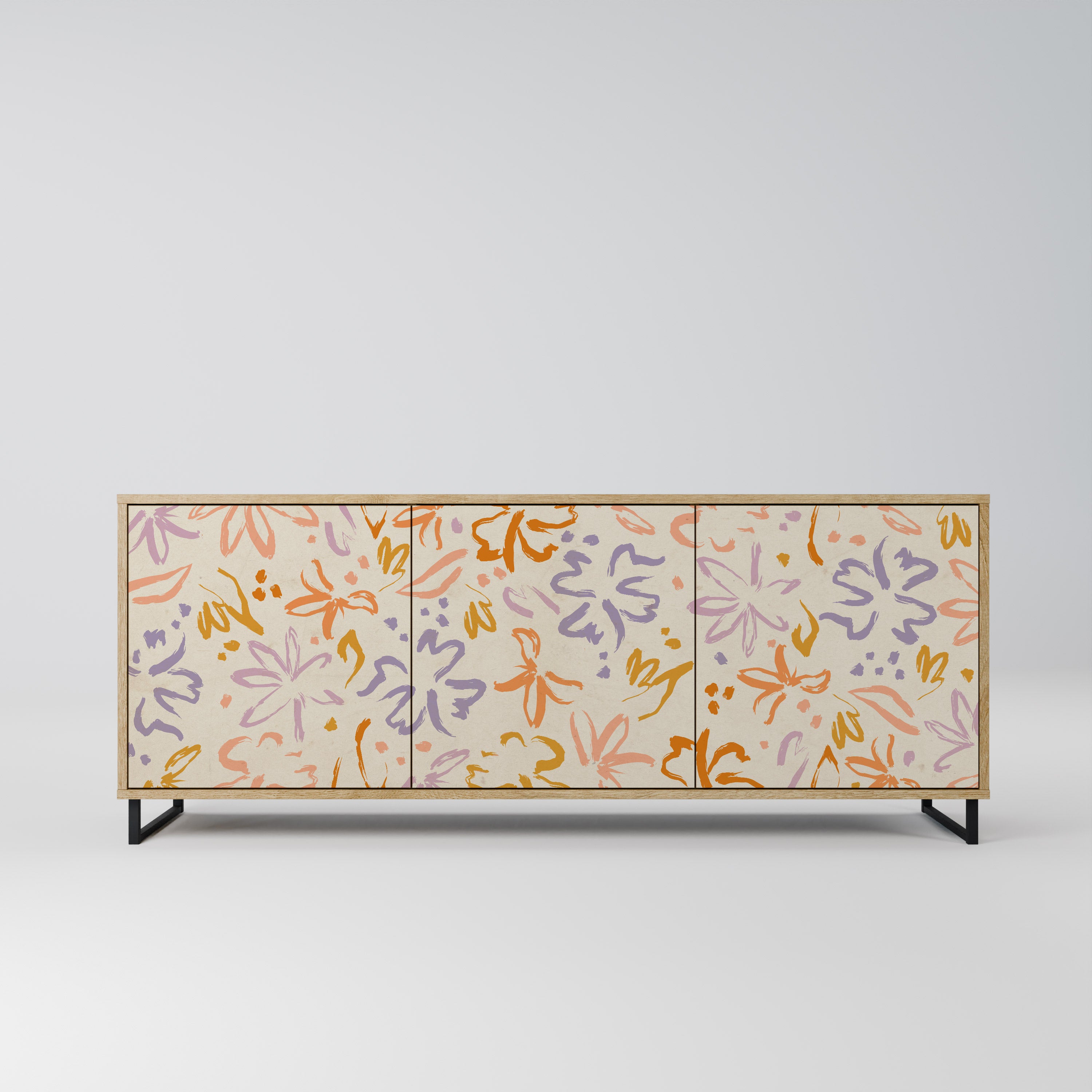 SPRING WHIMSY Komoda 3-drzwiowa