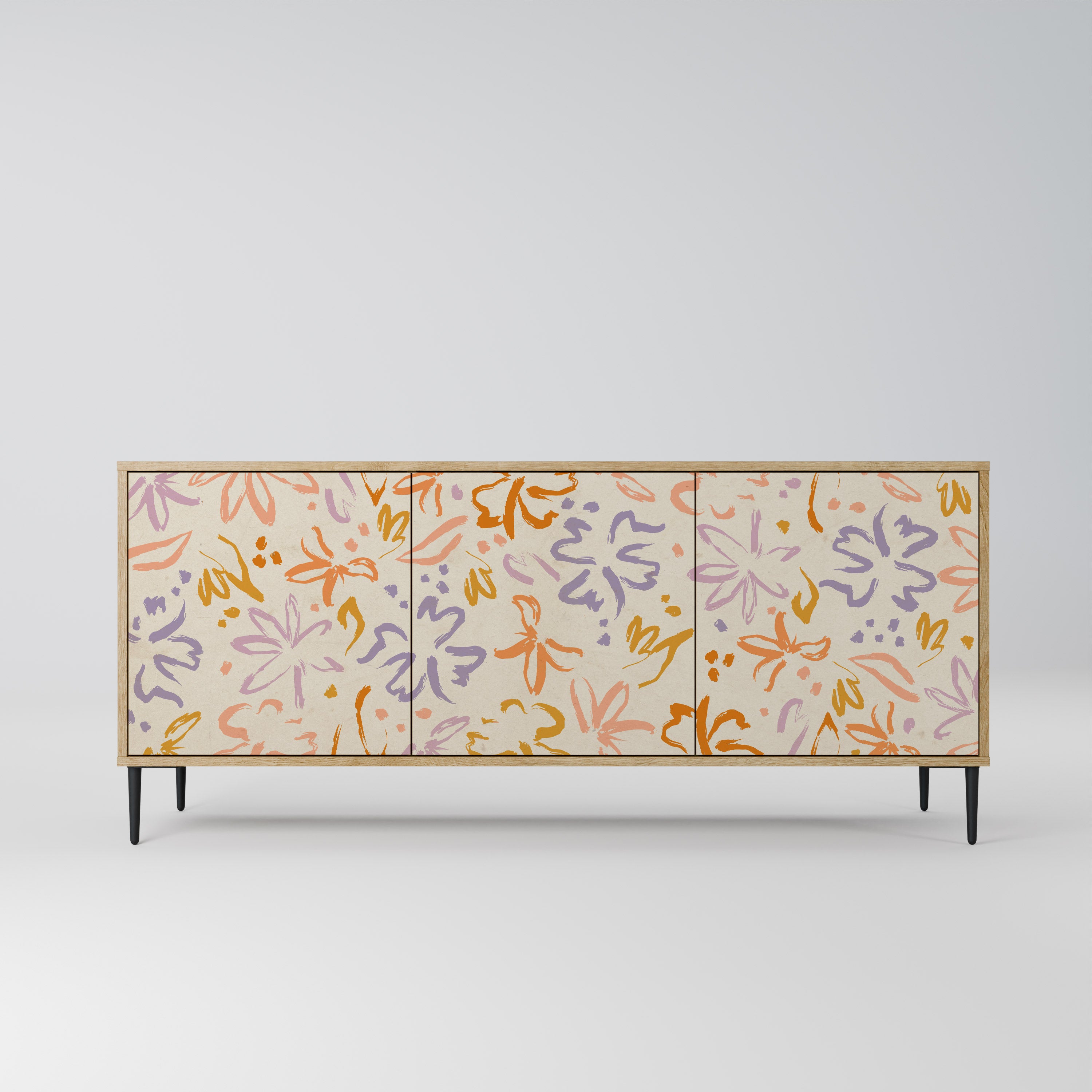 SPRING WHIMSY Komoda 3-drzwiowa