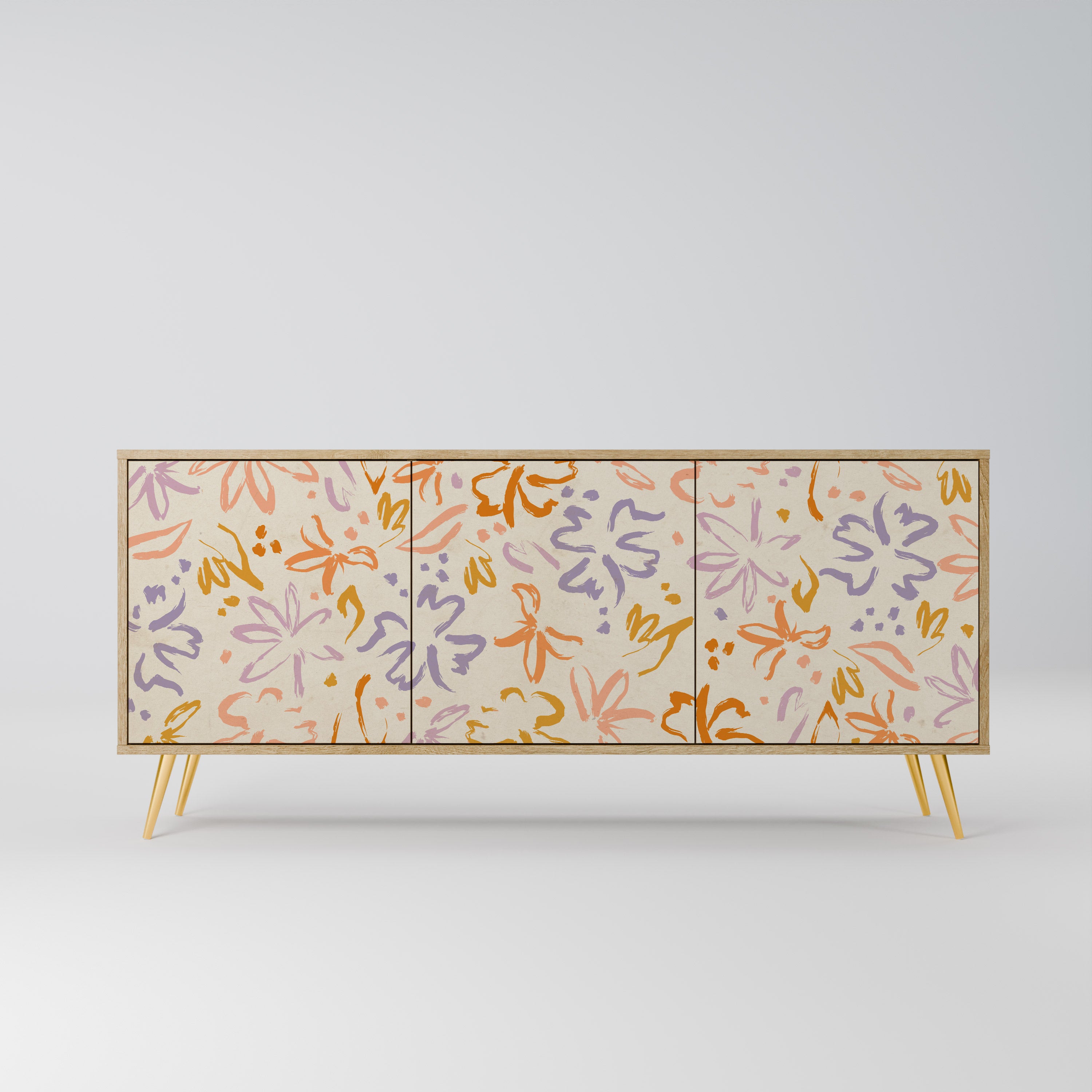 SPRING WHIMSY Komoda 3-drzwiowa