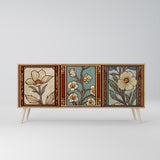 TIMELESS FLORA Komoda 3-drzwiowa