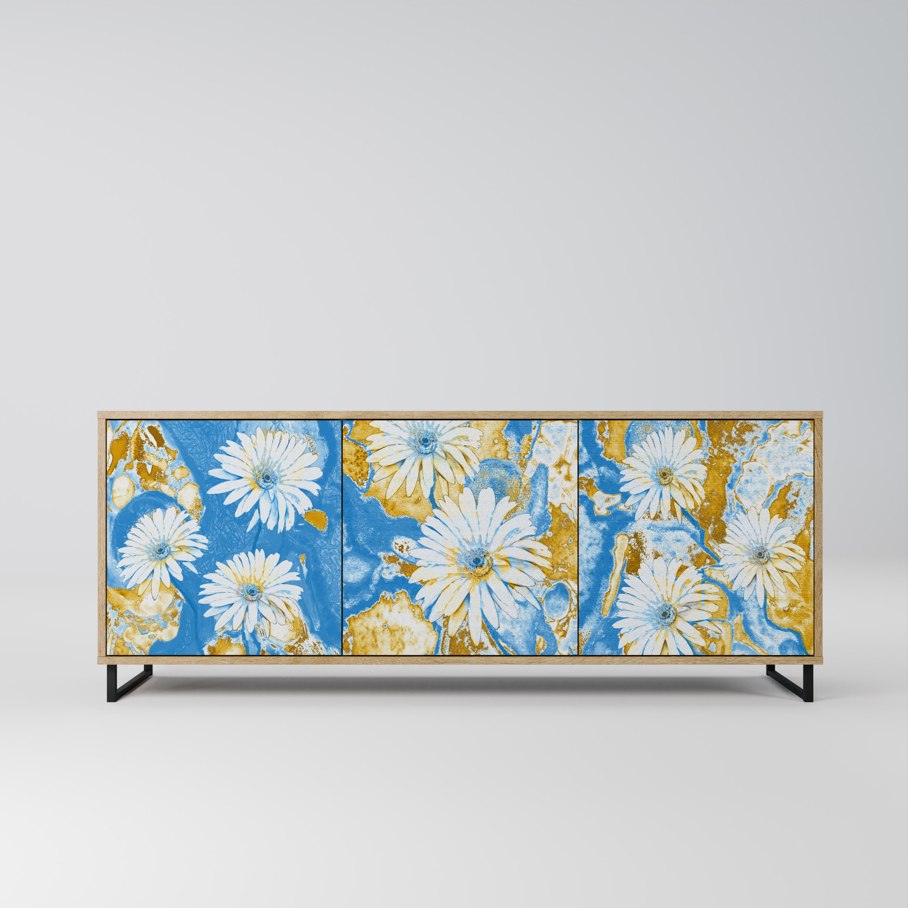 DAISY LUXE Komoda 3-drzwiowa