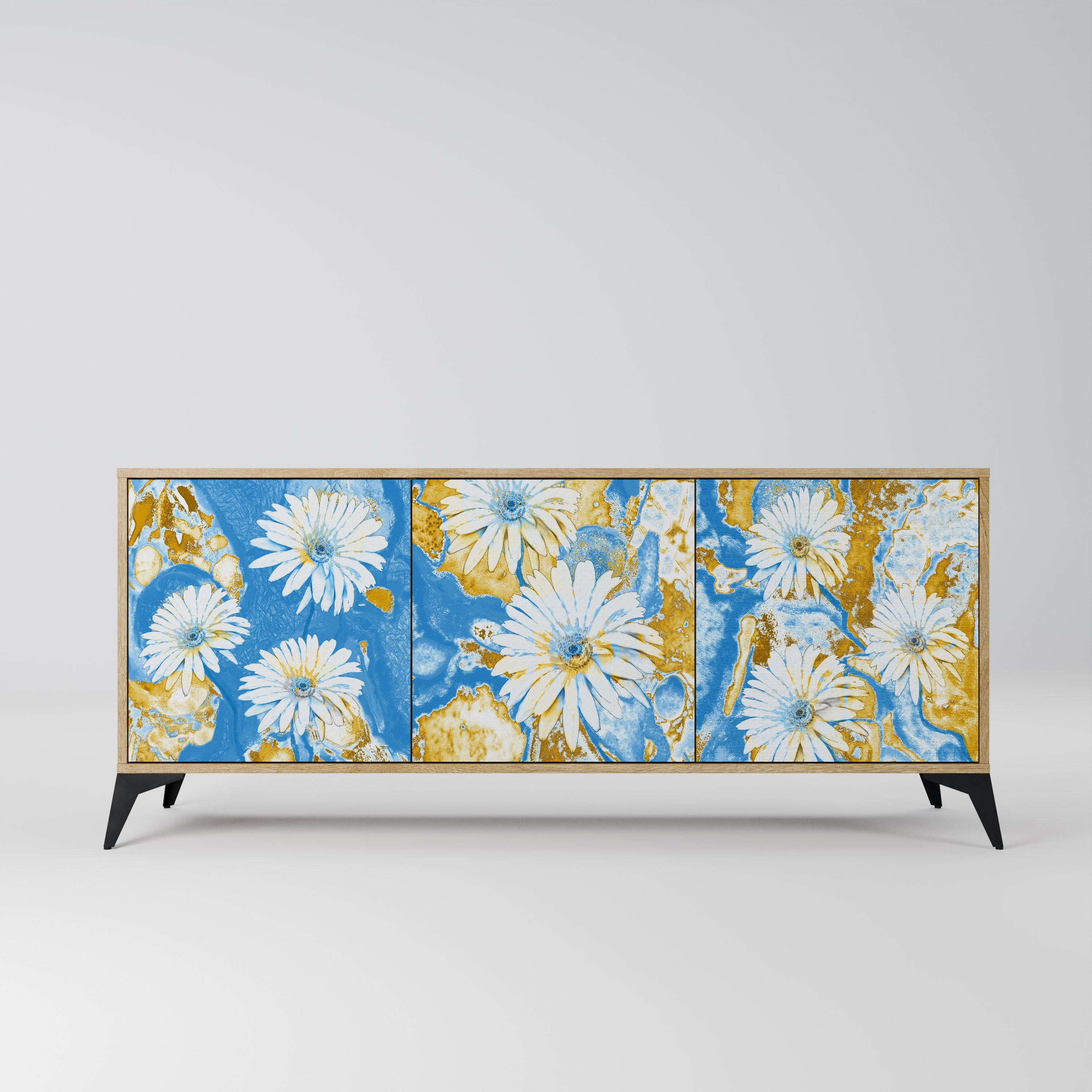 DAISY LUXE Komoda 3-drzwiowa