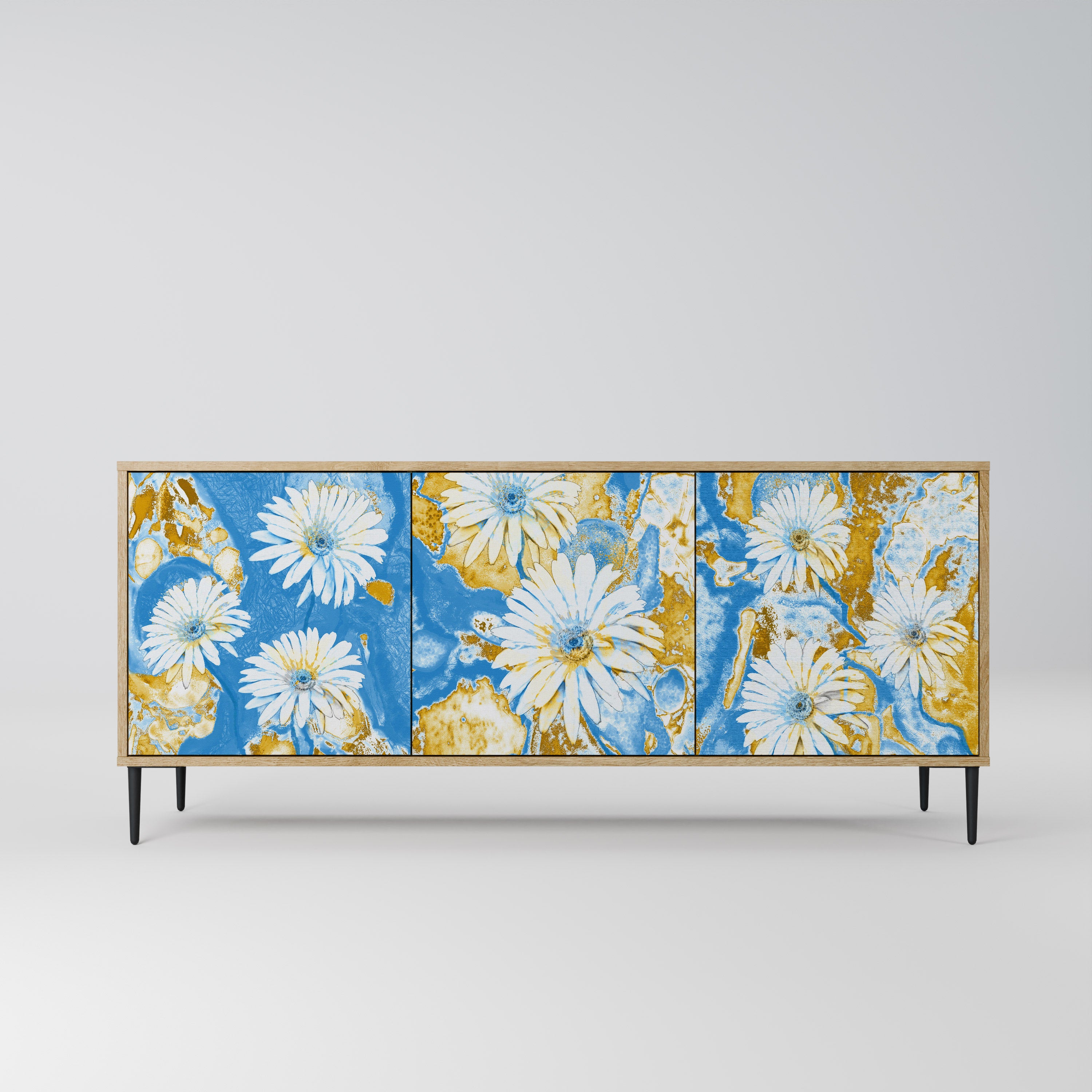 DAISY LUXE Komoda 3-drzwiowa