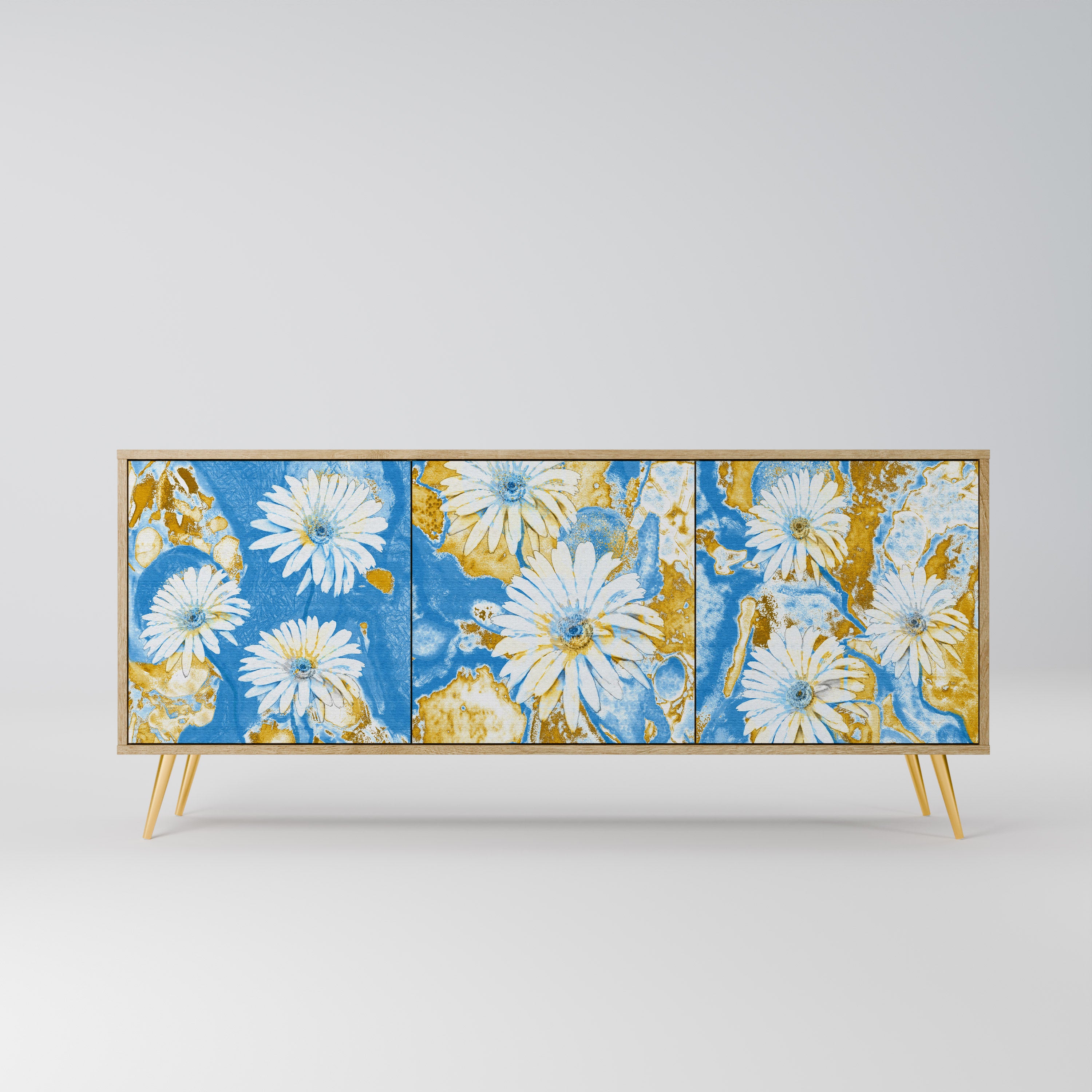 DAISY LUXE Komoda 3-drzwiowa