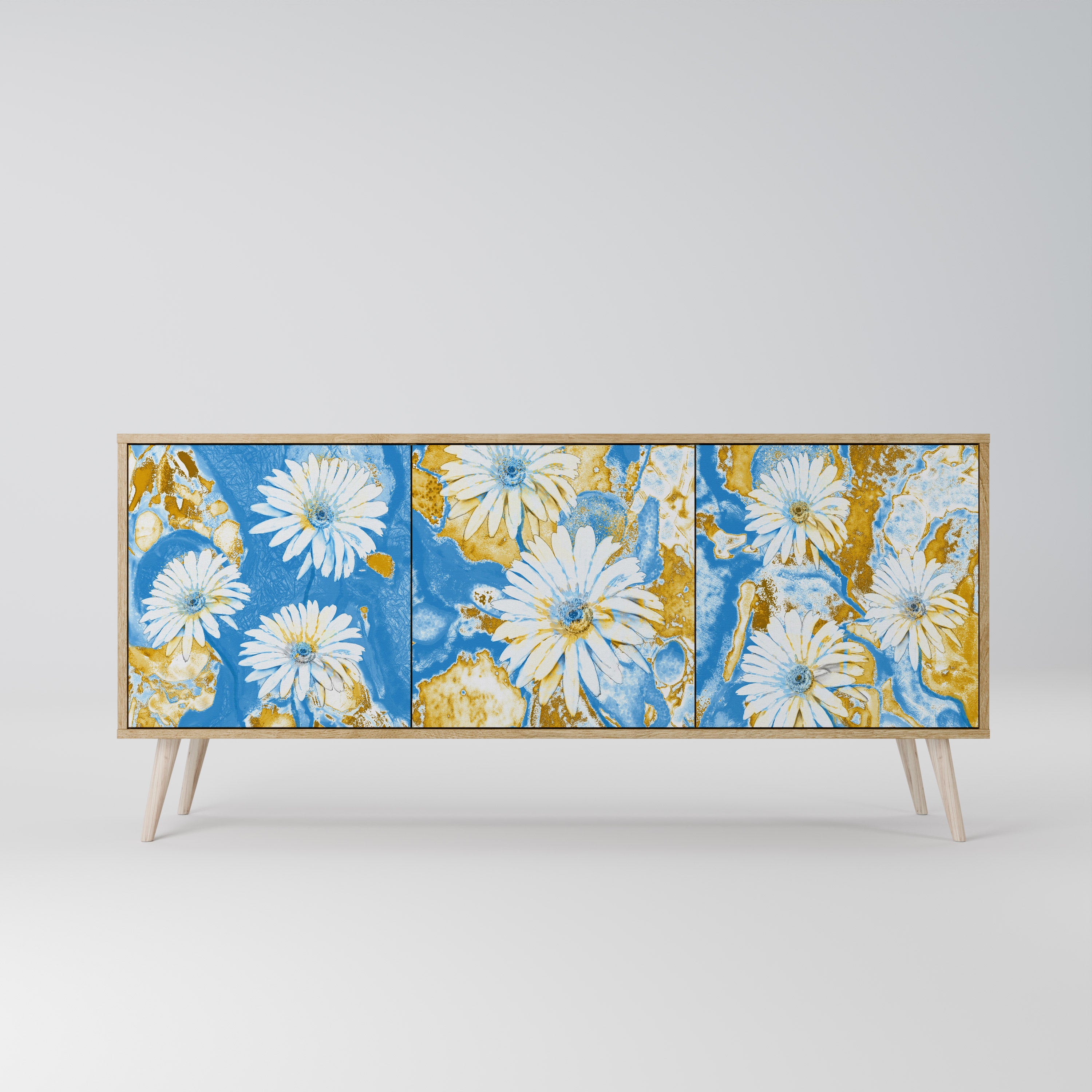DAISY LUXE Komoda 3-drzwiowa