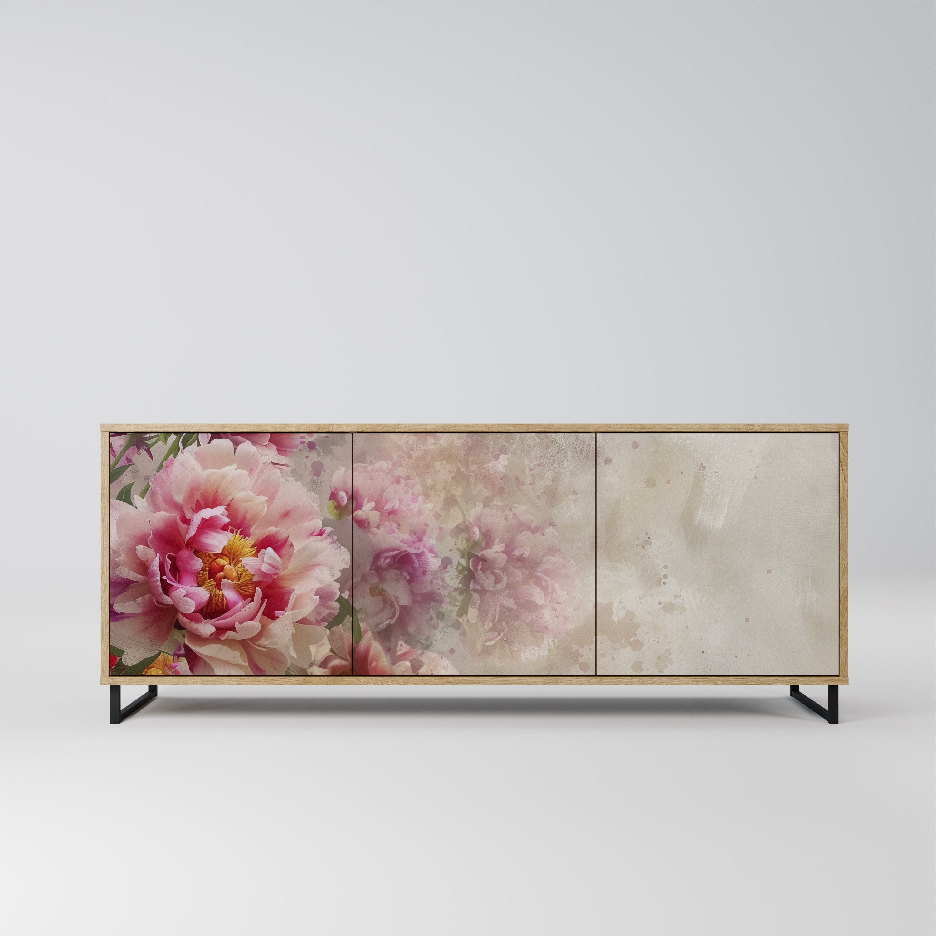 PEONY WHISPER Komoda 3-drzwiowa