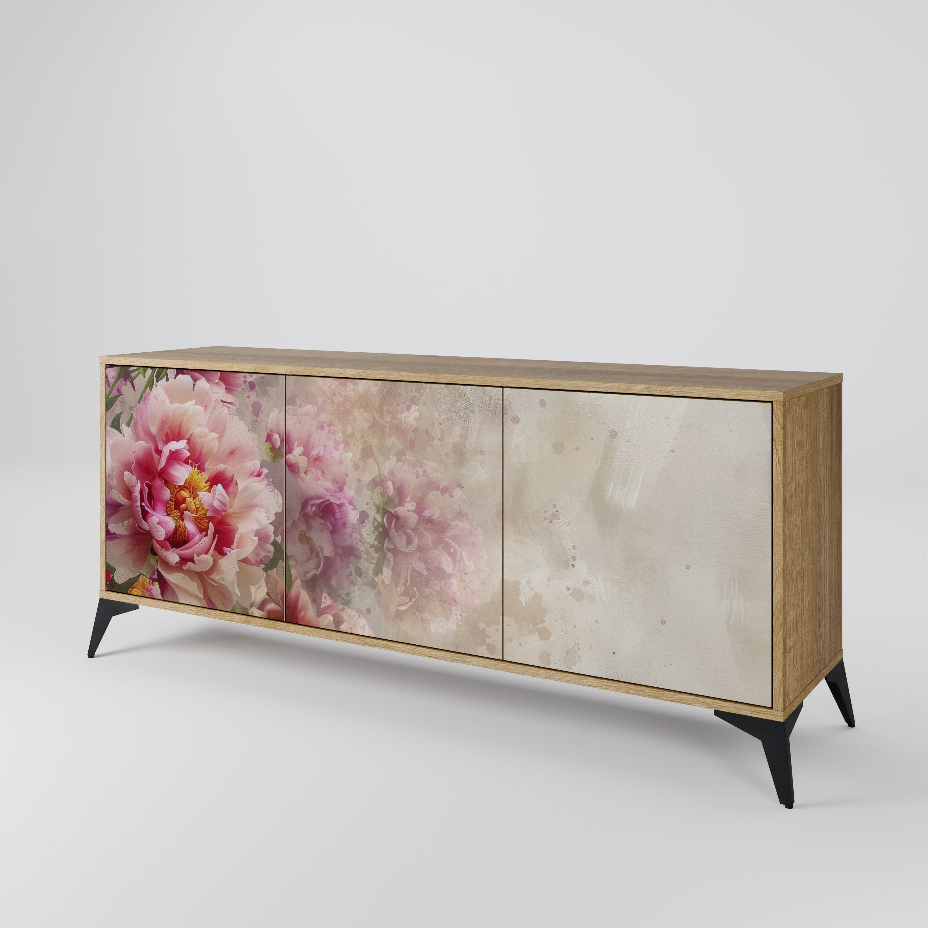 PEONY WHISPER Komoda 3-drzwiowa