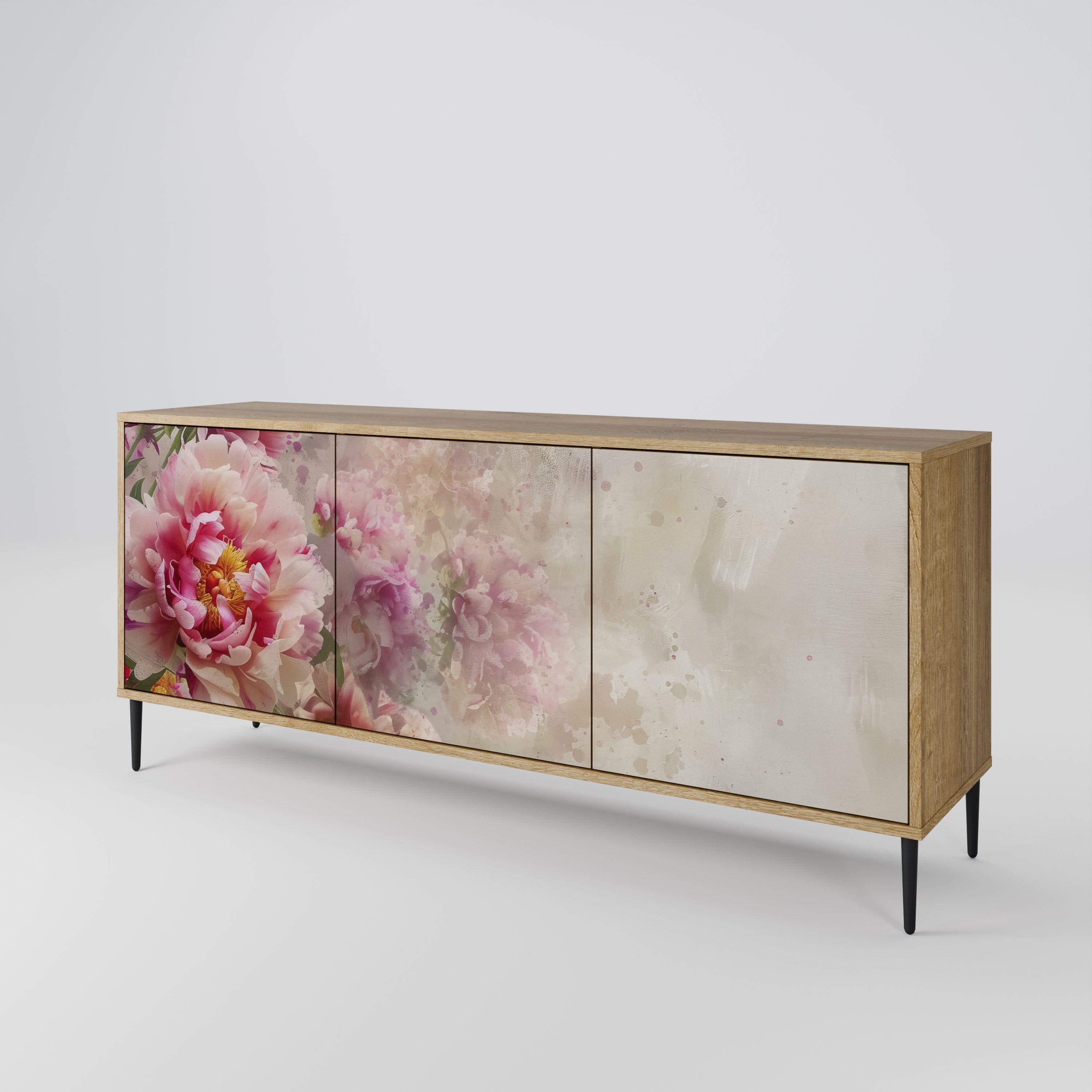 PEONY WHISPER Komoda 3-drzwiowa