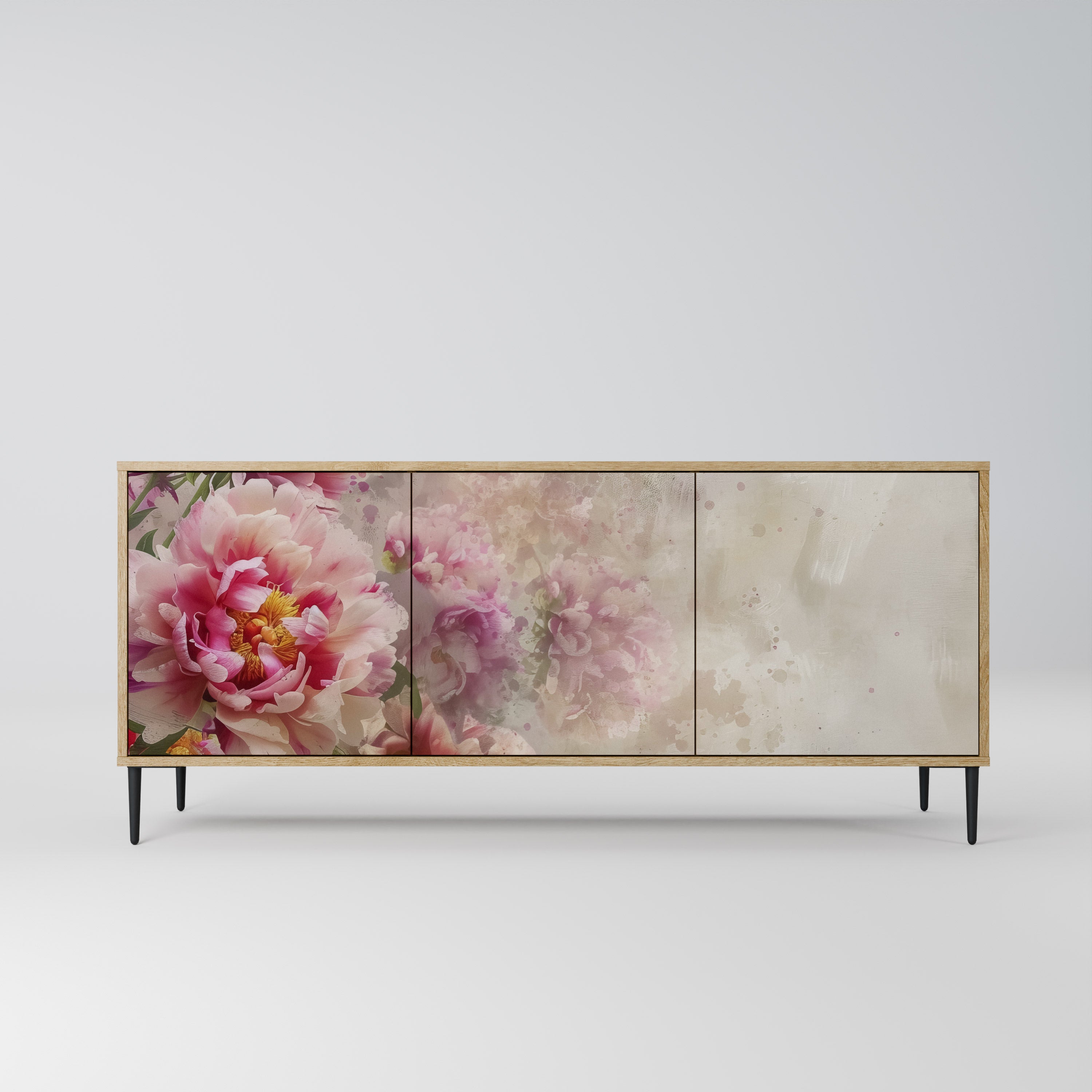 PEONY WHISPER Komoda 3-drzwiowa