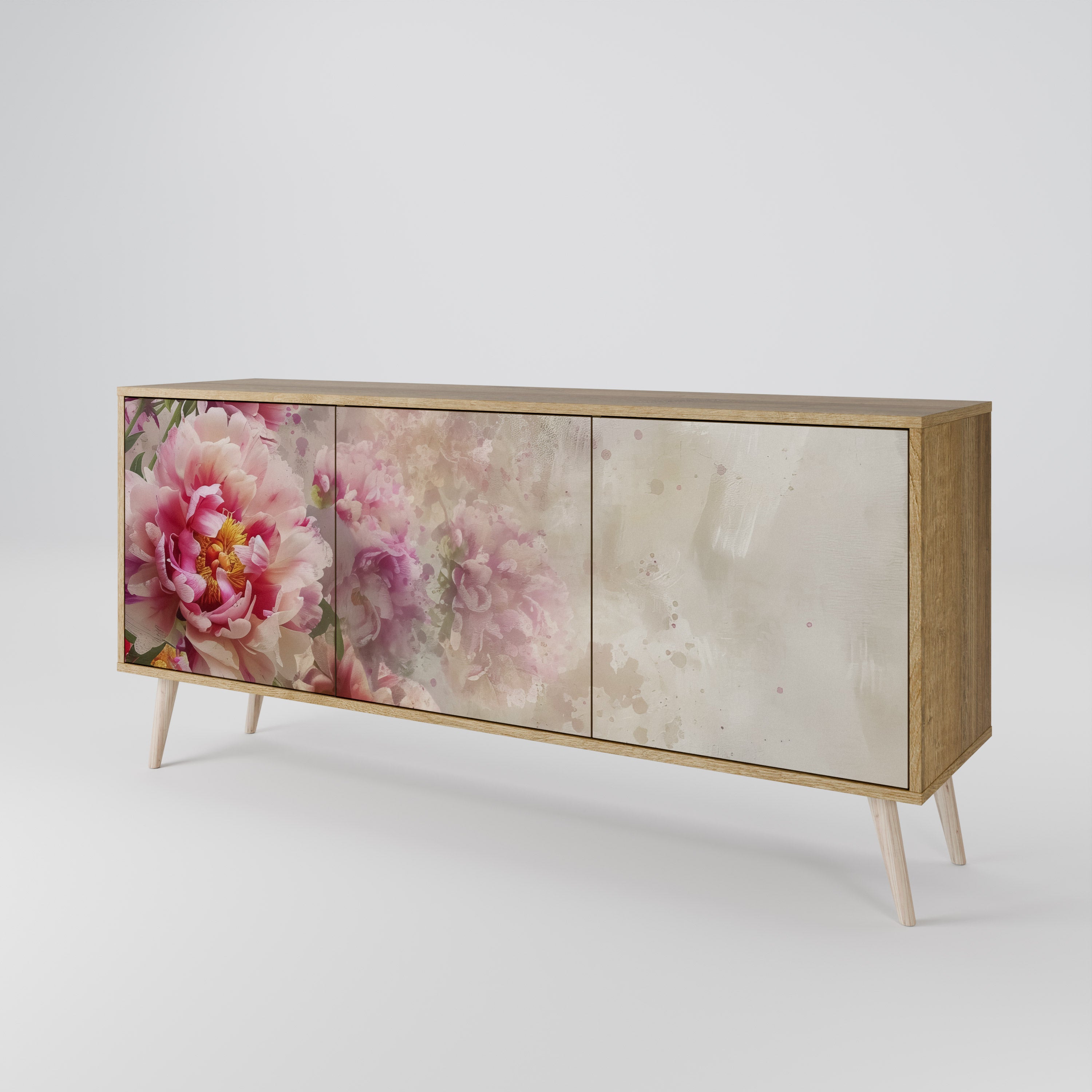 PEONY WHISPER Komoda 3-drzwiowa