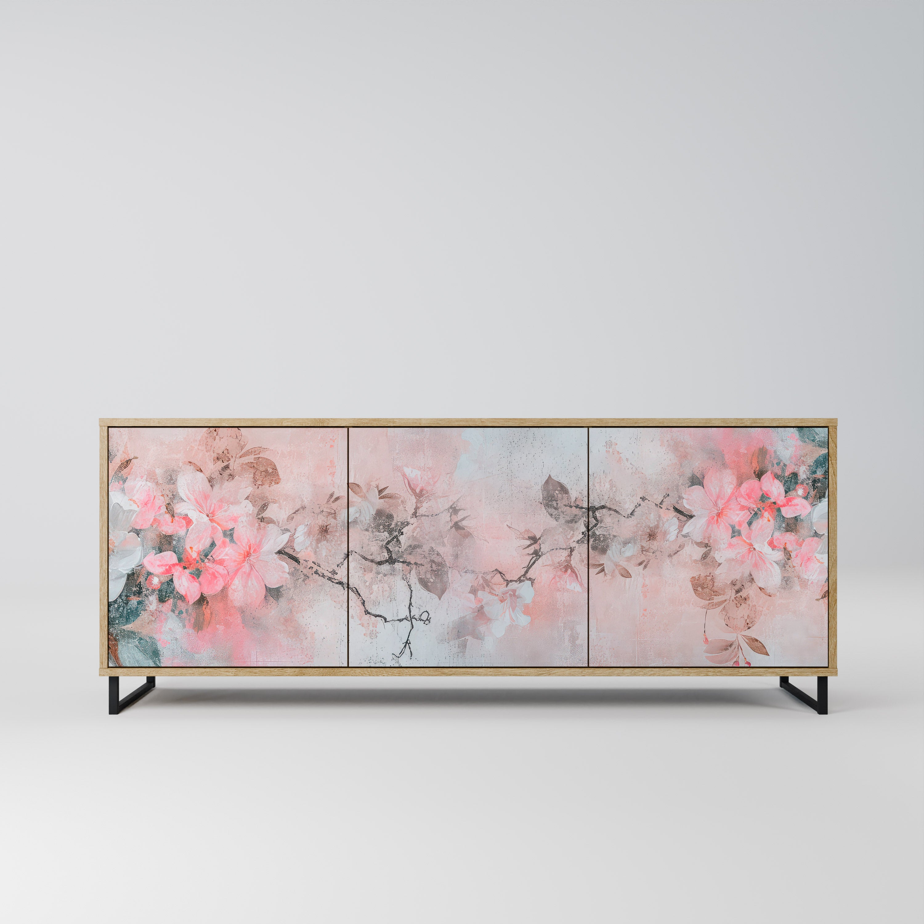 CHERRY BLOSSOM Komoda 3-drzwiowa
