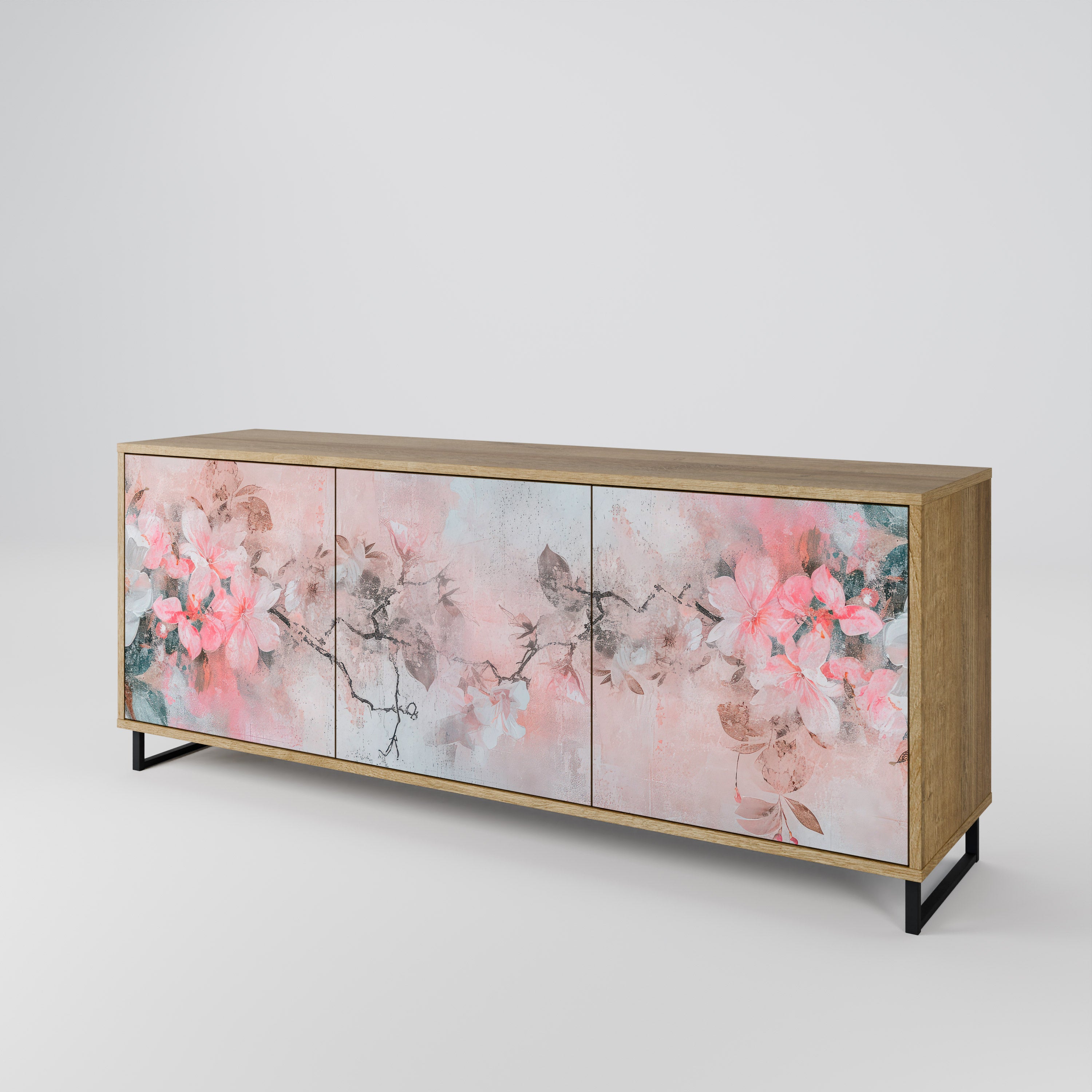 CHERRY BLOSSOM Komoda 3-drzwiowa