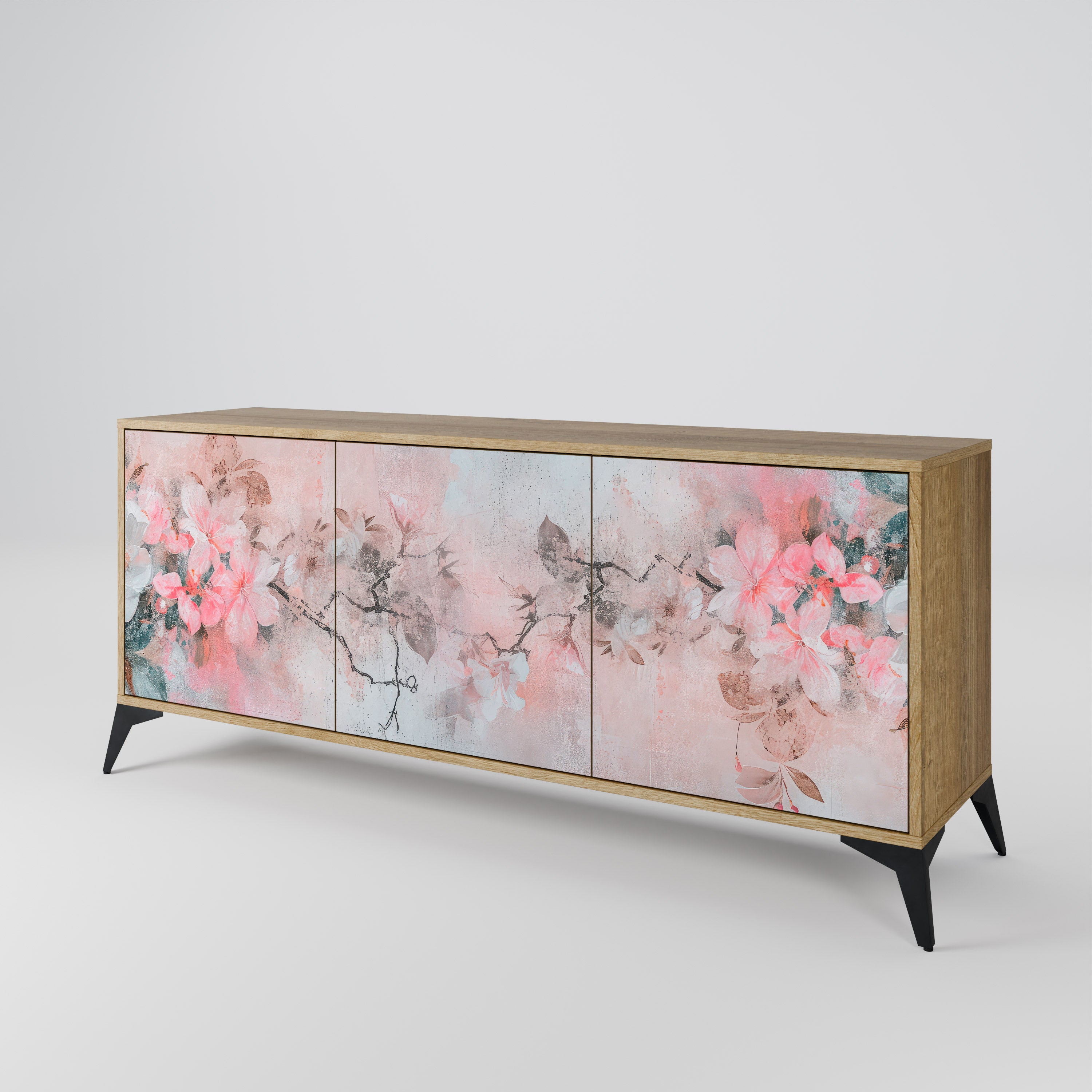 CHERRY BLOSSOM Komoda 3-drzwiowa