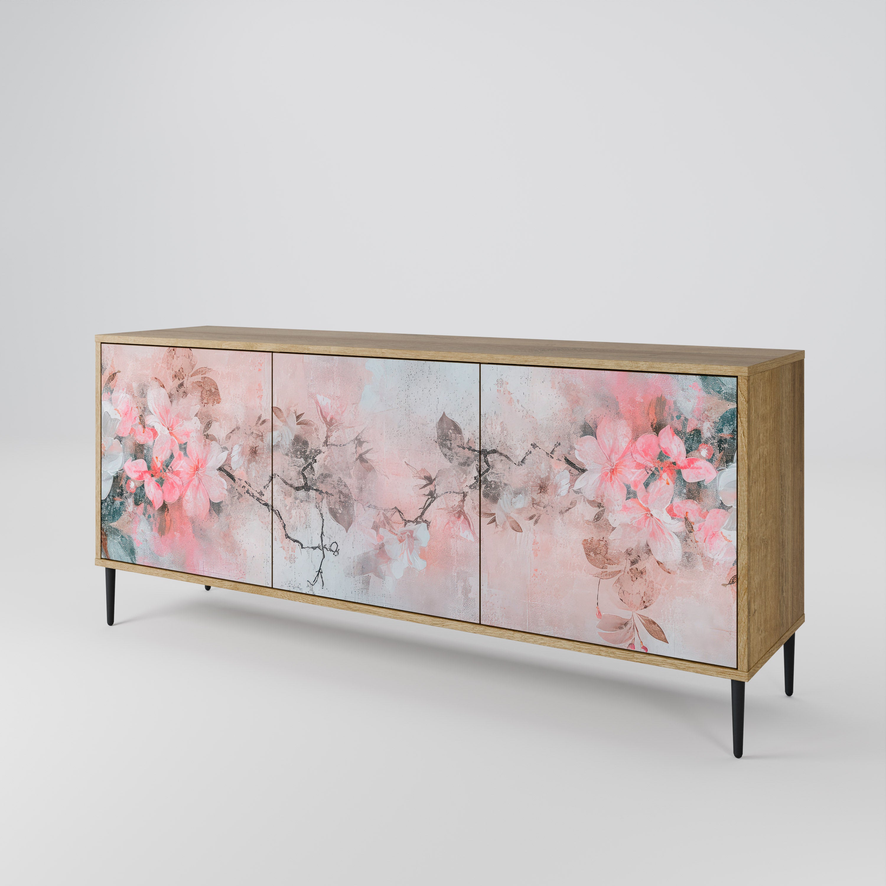 CHERRY BLOSSOM Komoda 3-drzwiowa
