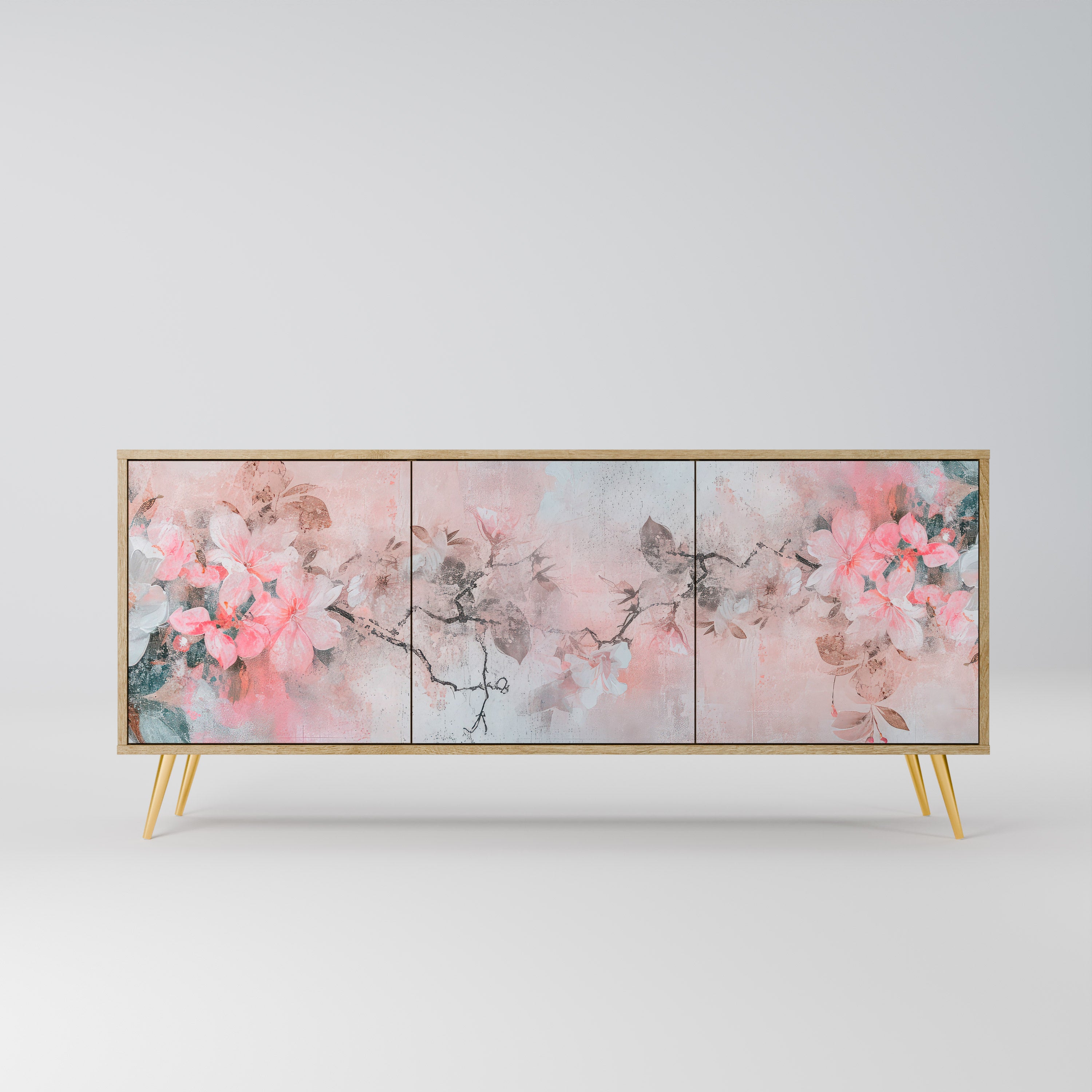 CHERRY BLOSSOM Komoda 3-drzwiowa