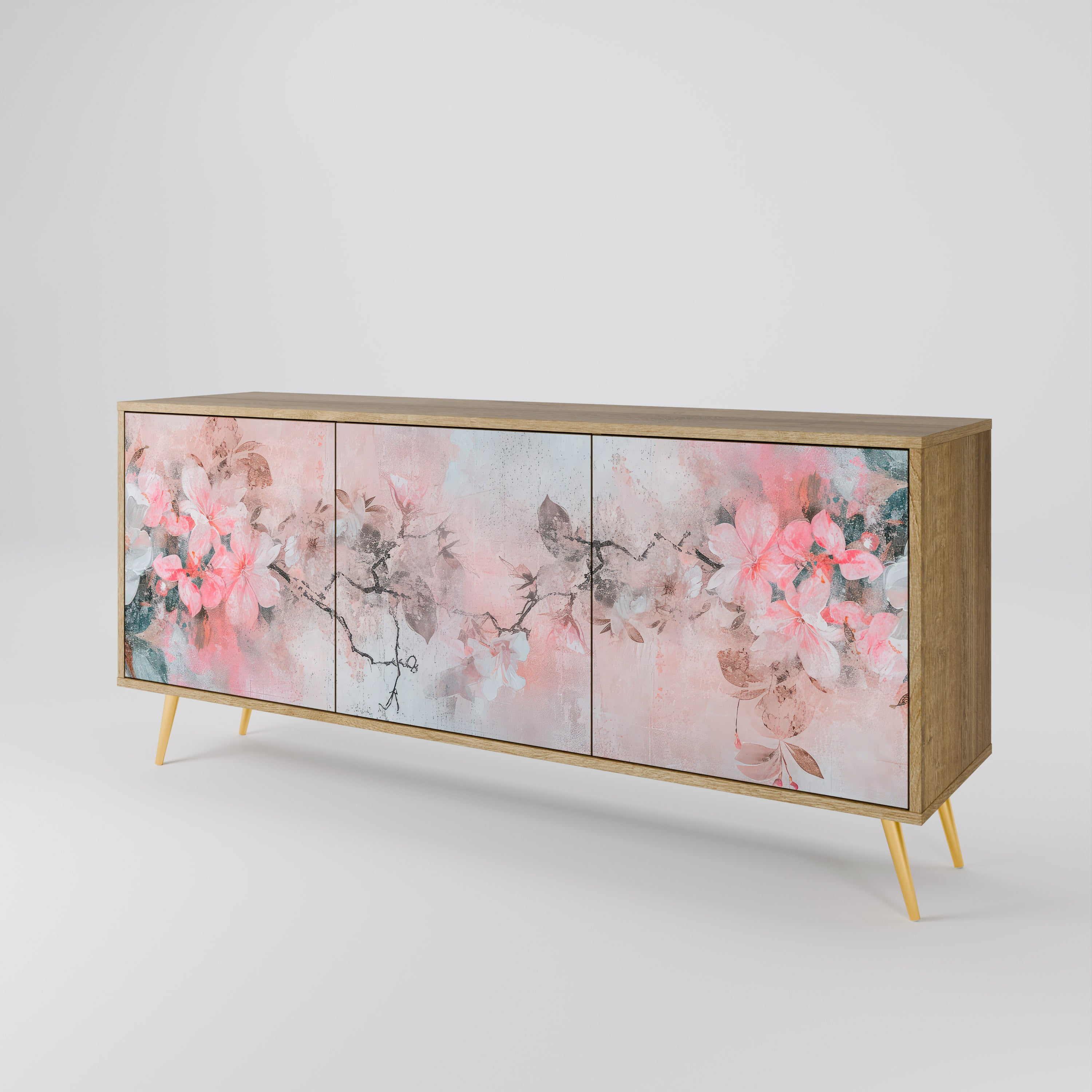 CHERRY BLOSSOM Komoda 3-drzwiowa