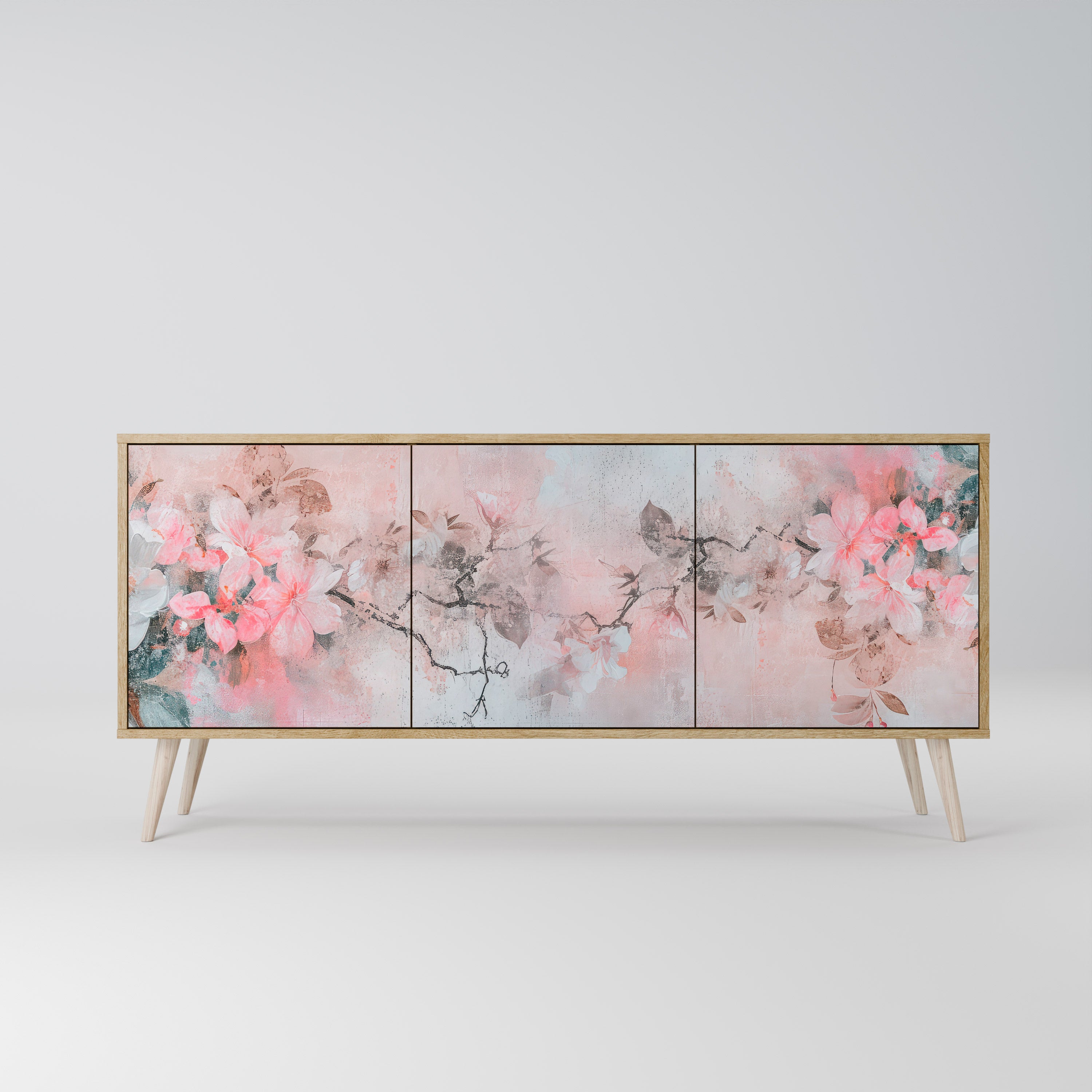 CHERRY BLOSSOM Komoda 3-drzwiowa