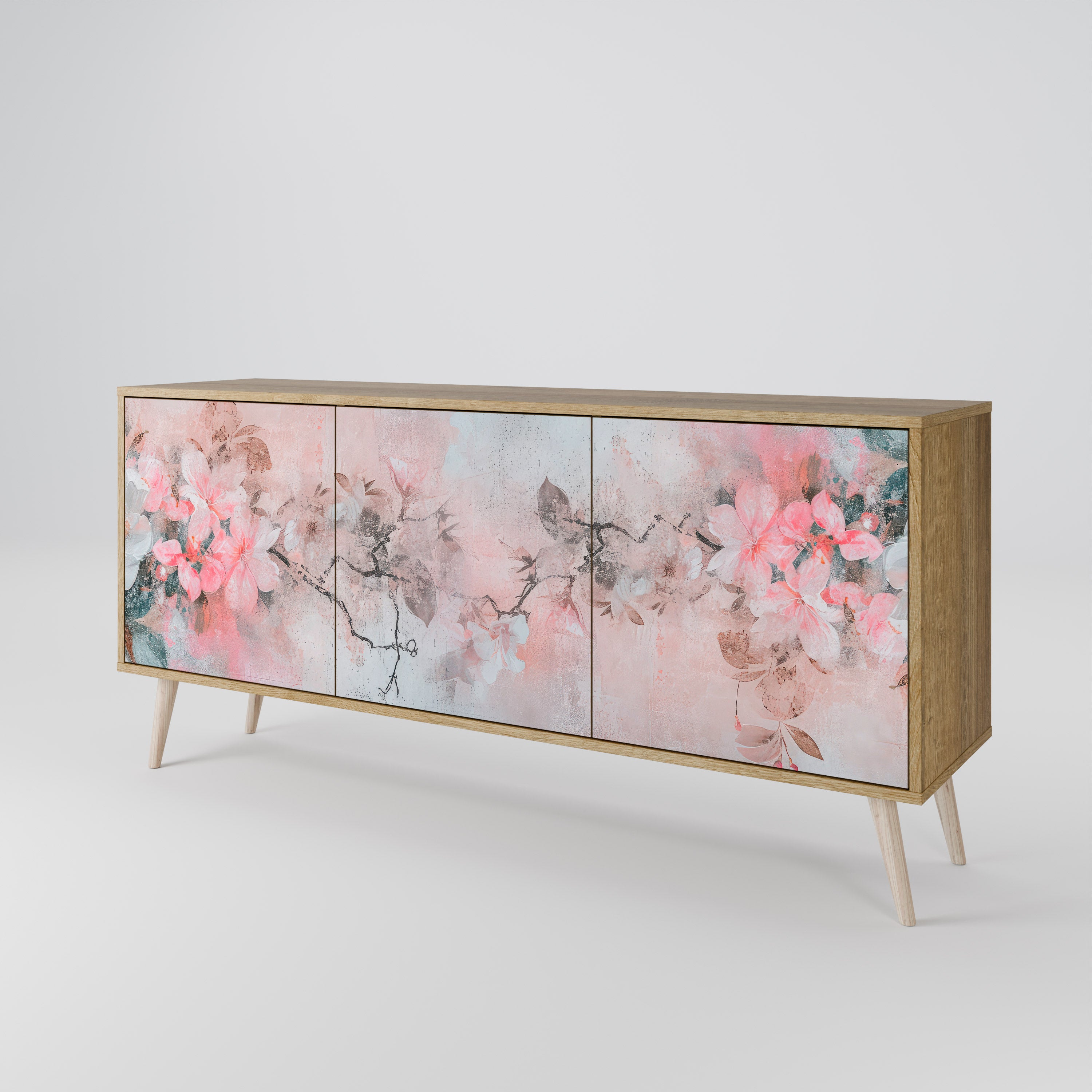 CHERRY BLOSSOM Komoda 3-drzwiowa