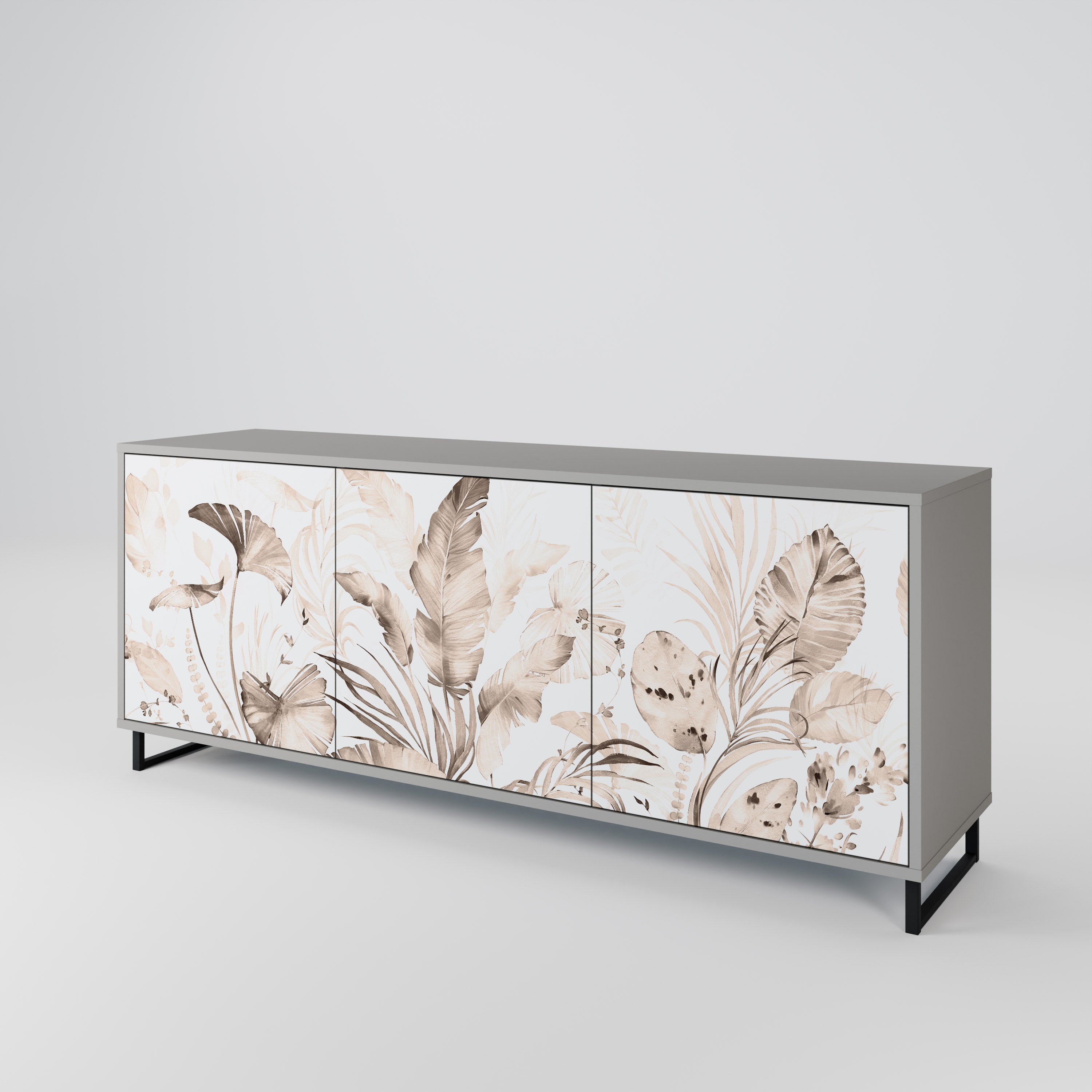 WILD TENDERNESS Komoda 3-drzwiowa korpus Szary