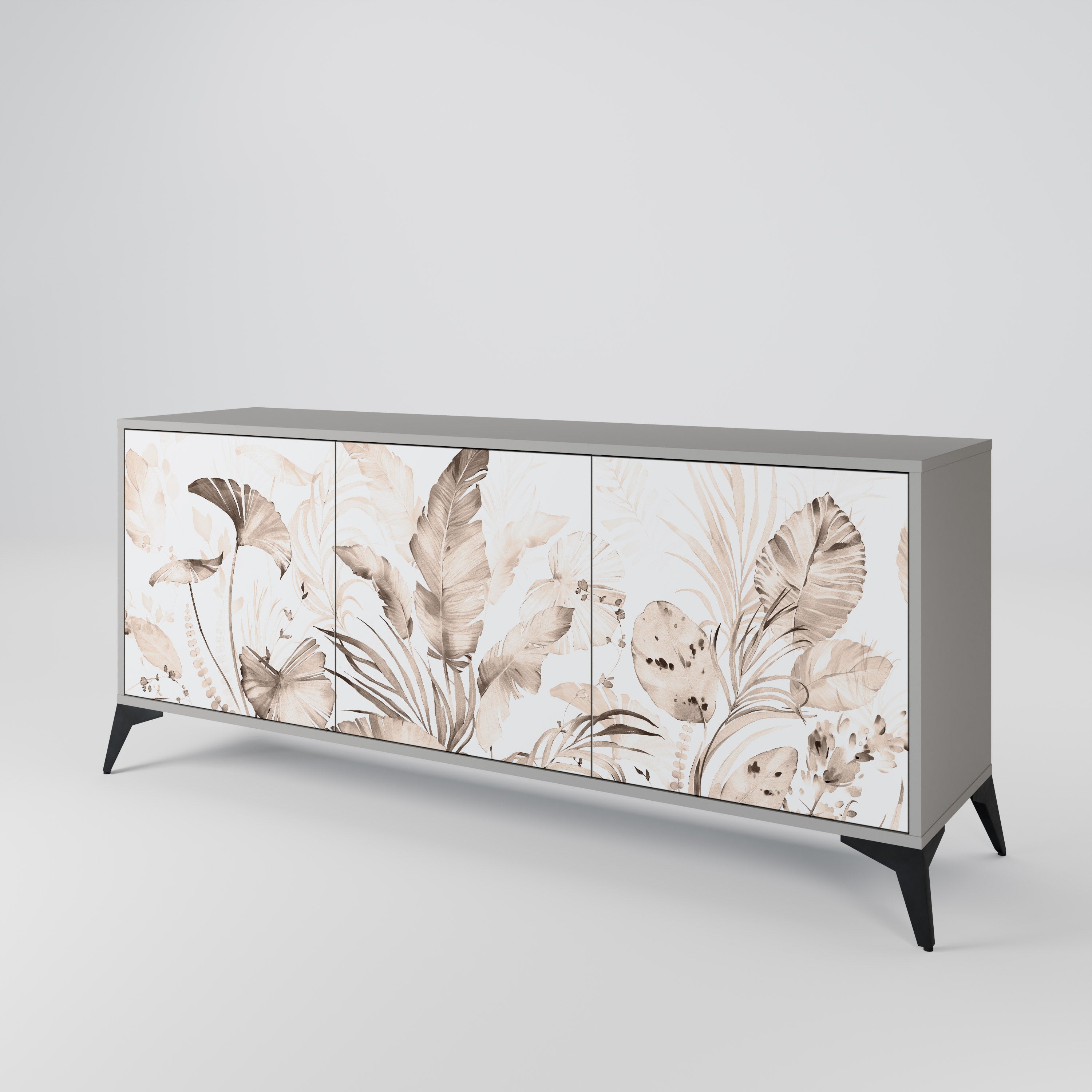 WILD TENDERNESS Komoda 3-drzwiowa korpus Szary