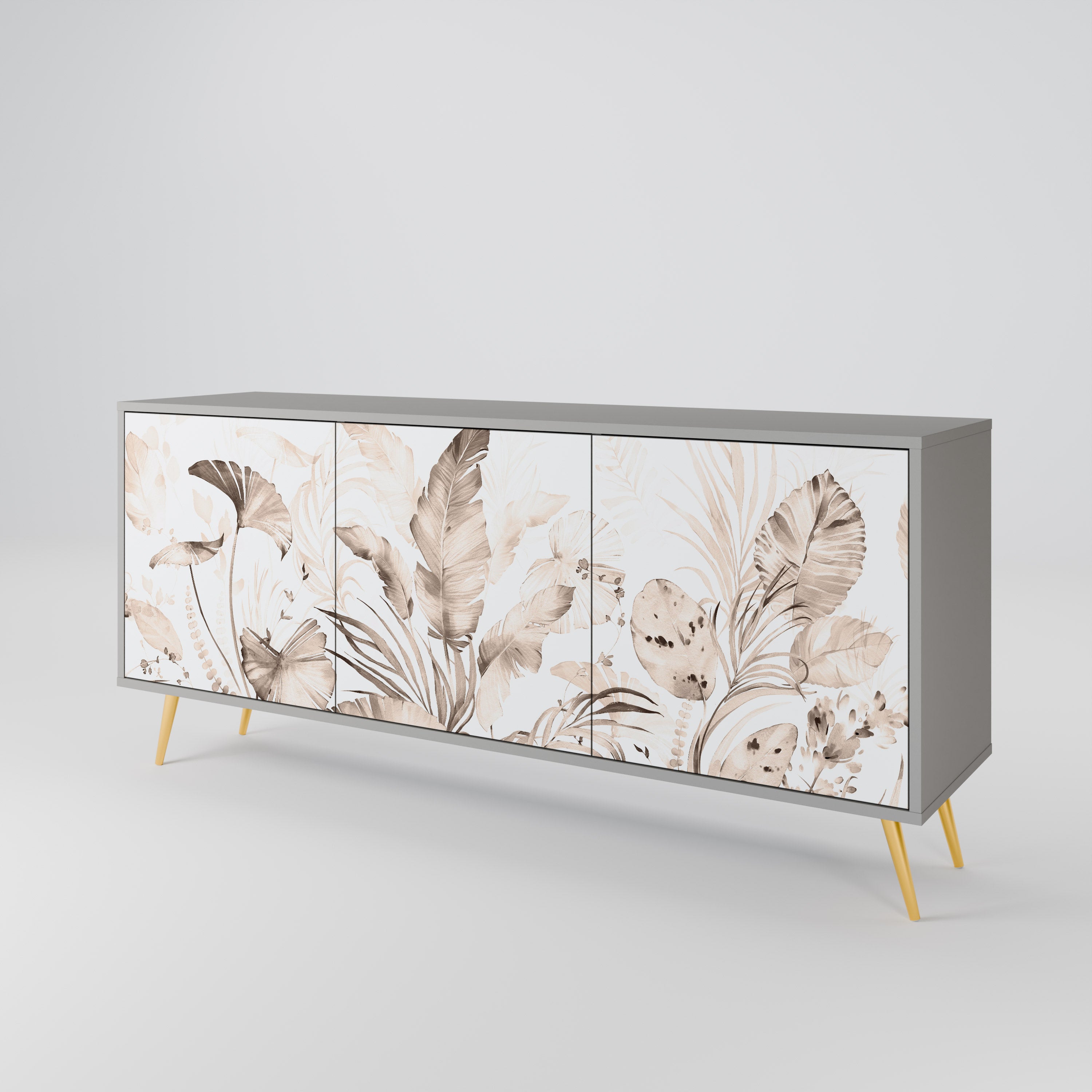 WILD TENDERNESS Komoda 3-drzwiowa korpus Szary