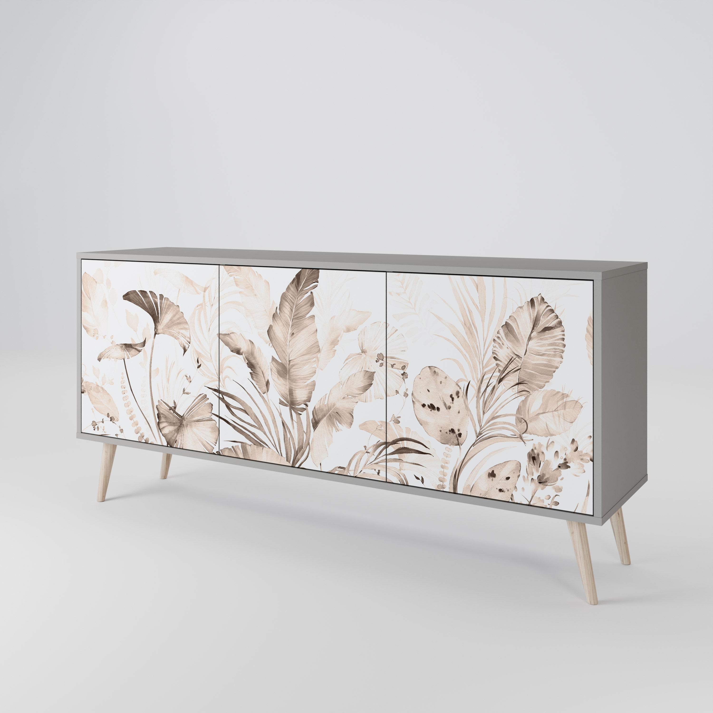 WILD TENDERNESS Komoda 3-drzwiowa korpus Szary