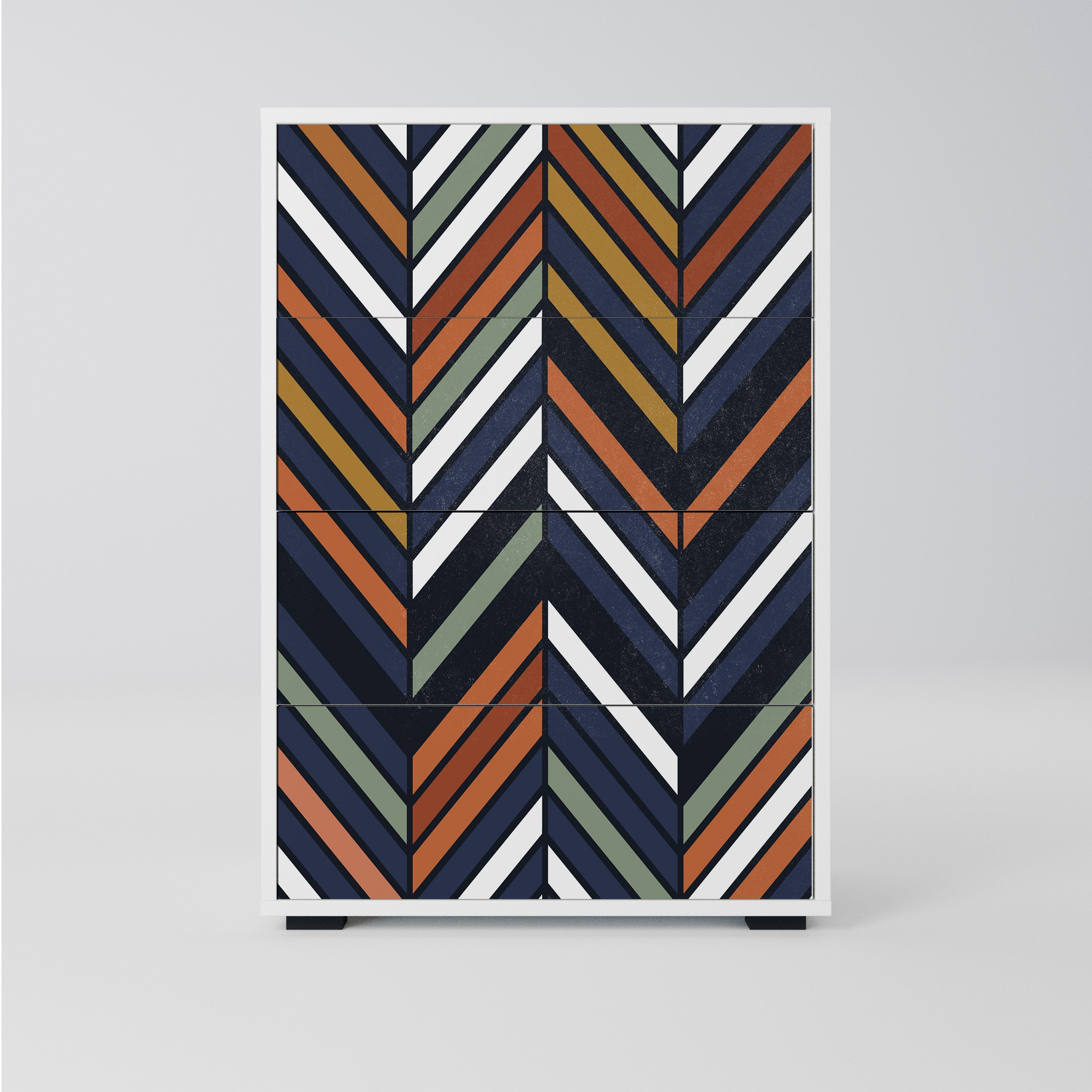VIBRANT PATCHWORK Komoda z szufladami