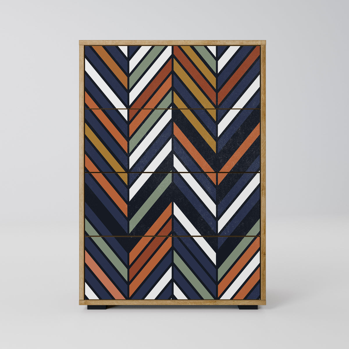 VIBRANT PATCHWORK Komoda z szufladami