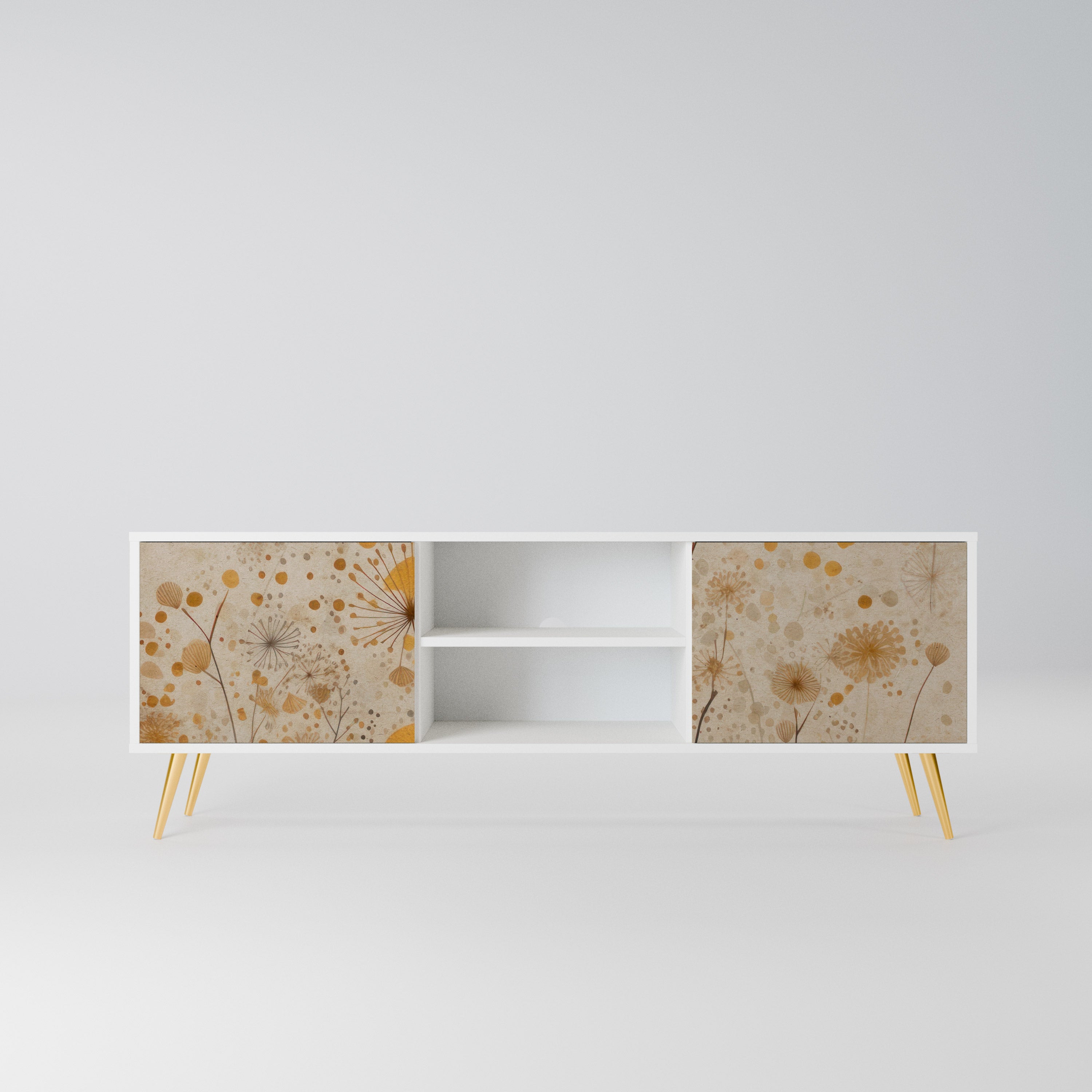 MORNING GLADE Szafka RTV 2-drzwiowa korpus Biały