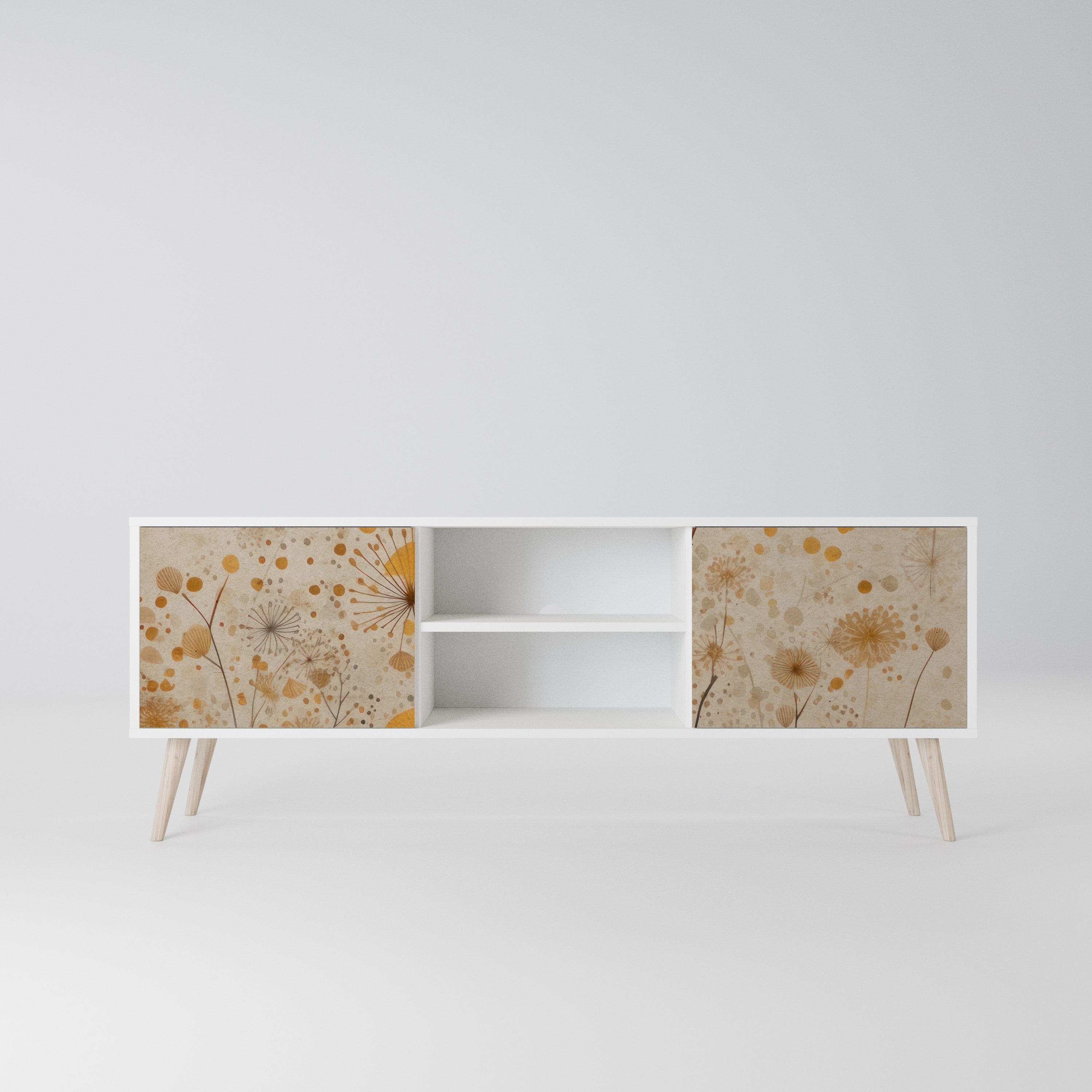 MORNING GLADE Szafka RTV 2-drzwiowa korpus Biały