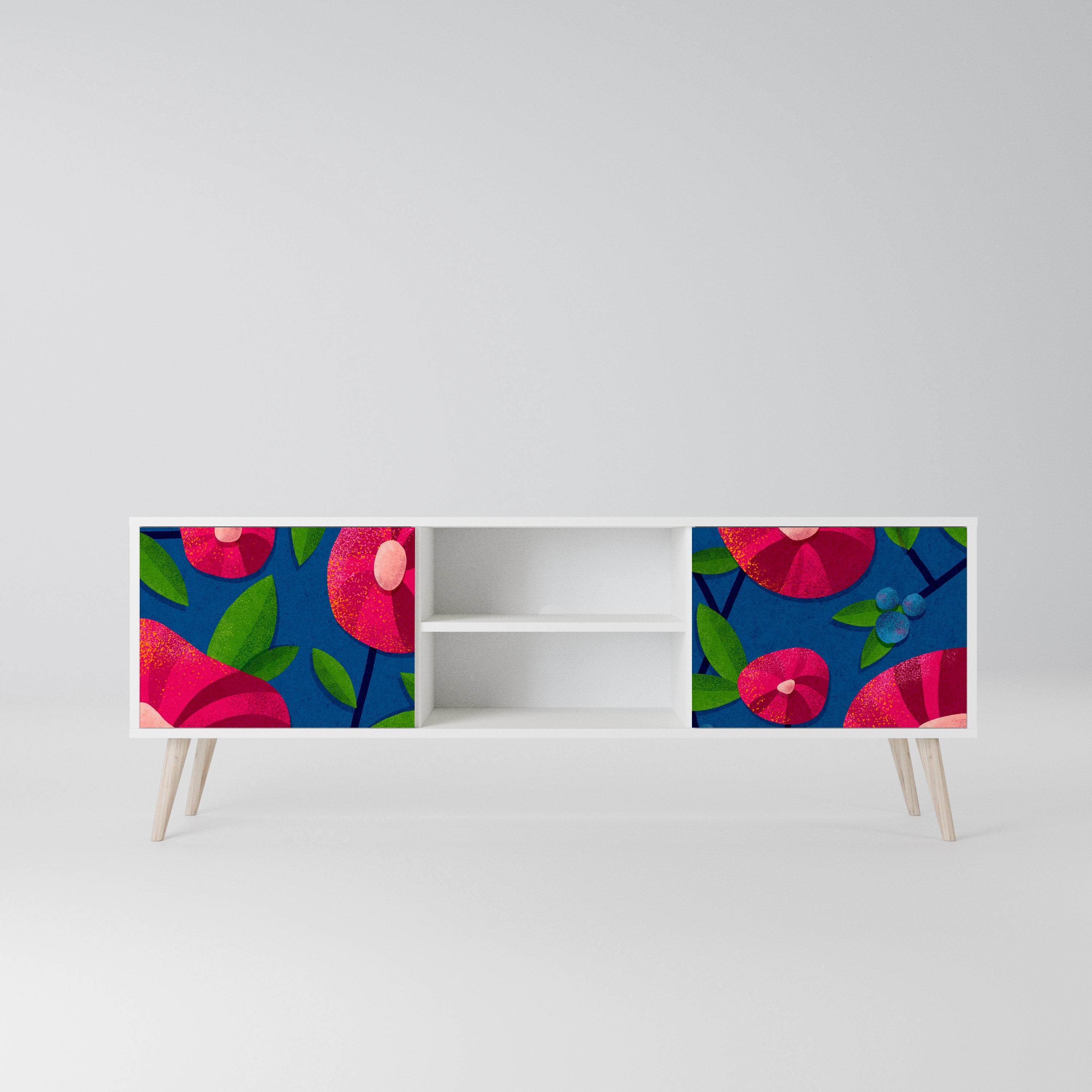 SPRING THOUGHTS Szafka RTV 2-drzwiowa korpus Biały